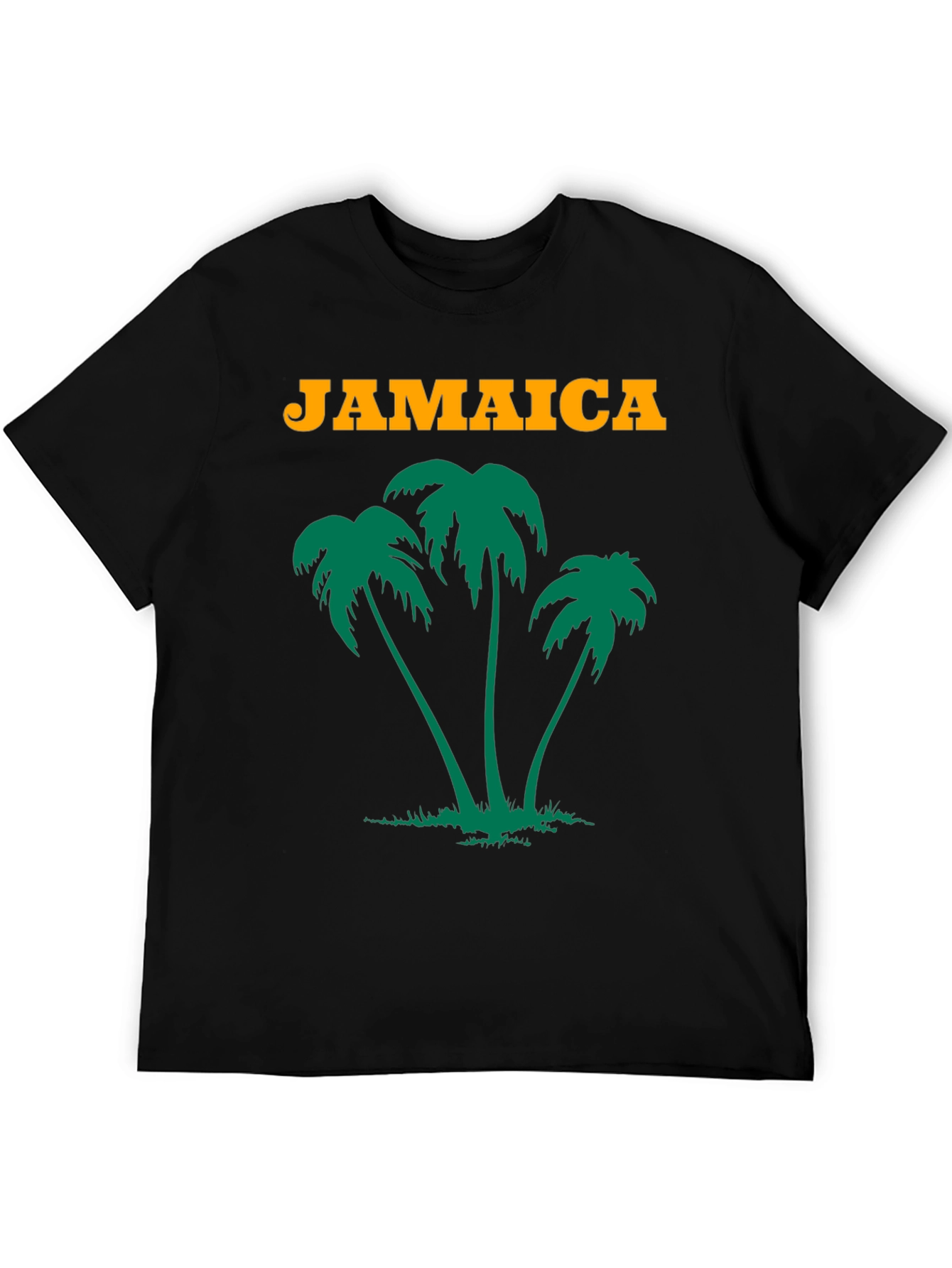Jamaica Palm Tree Graphic T-Shirt - Island Vibes
