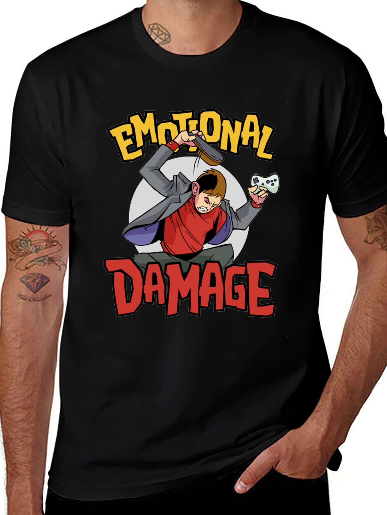 Emotional Damage T-Shirt - Rage Gaming Tee