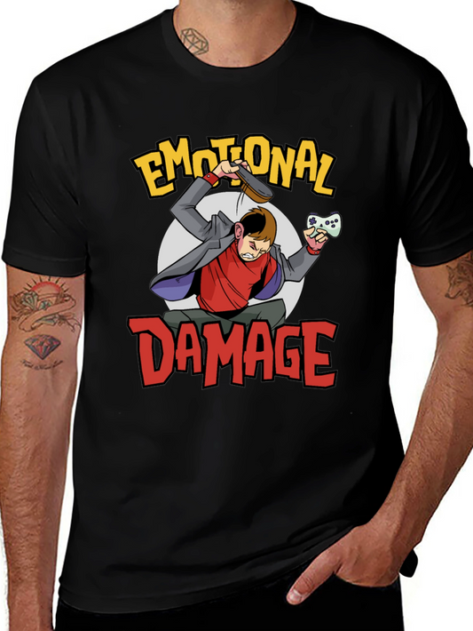 Emotional Damage T-Shirt - Rage Gaming Tee