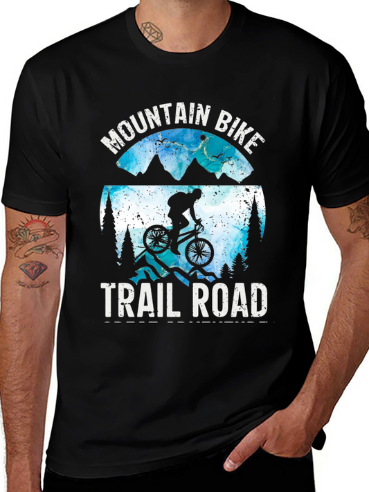Mountain Bike Trail Road T-Shirt