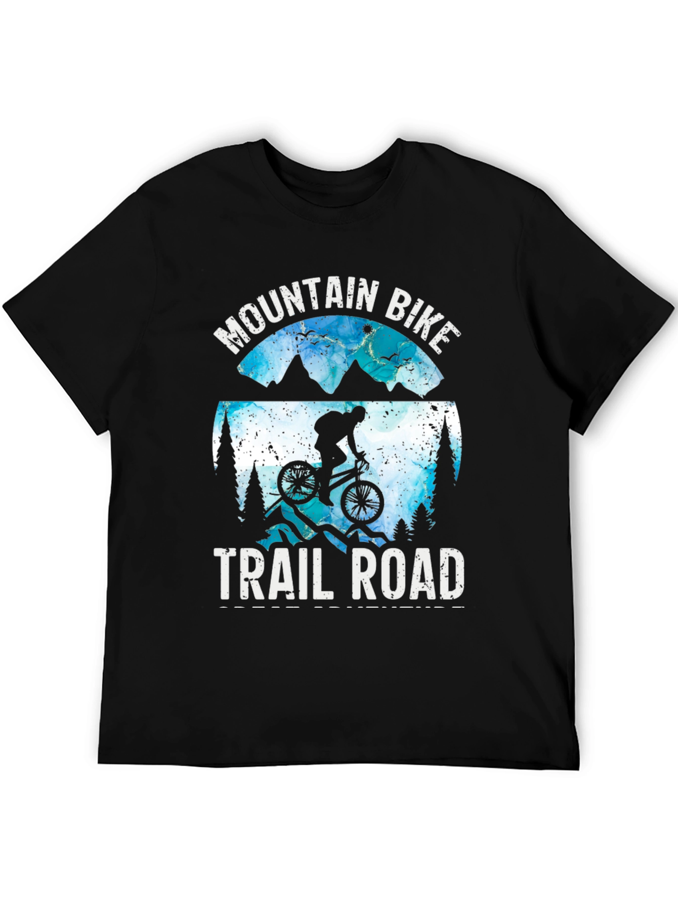 Mountain Bike Trail Road T-Shirt