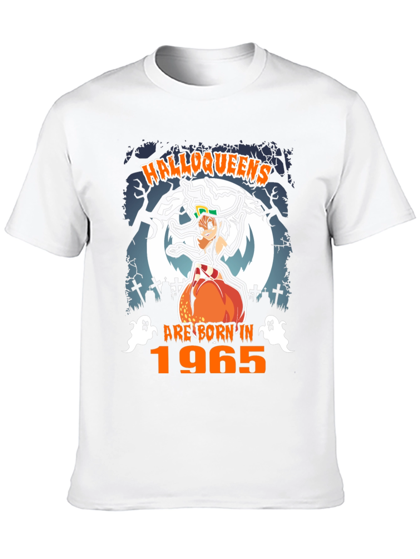 Halloqueens Born In 1965 T-Shirt