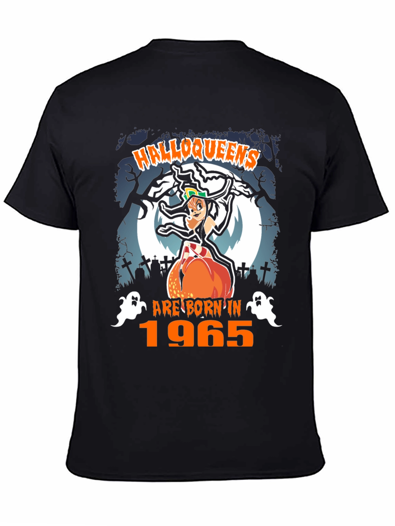 Halloqueens Born In 1965 T-Shirt