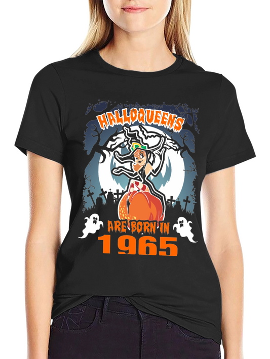 Halloqueens Born In 1965 T-Shirt