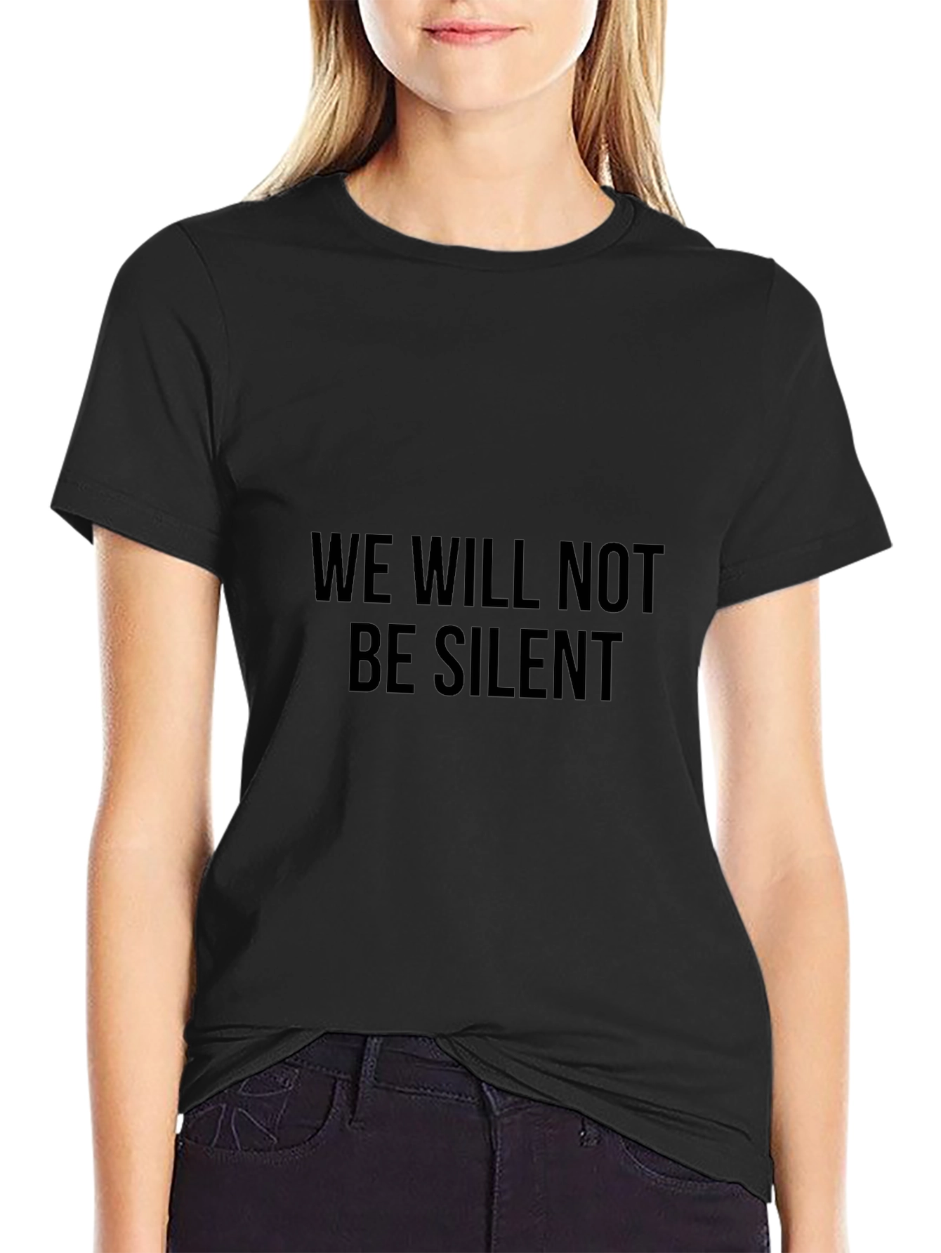 We Will Not Be Silent Graphic Tee