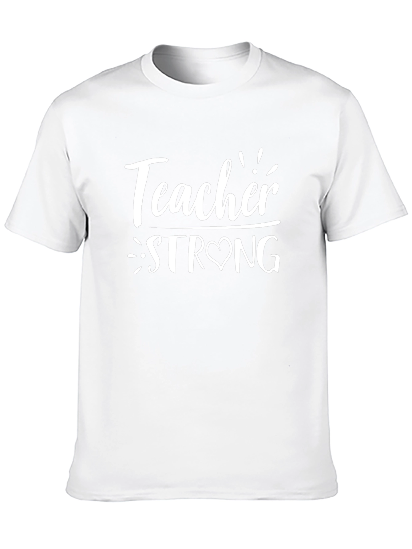 Teacher Strong Black T-Shirt