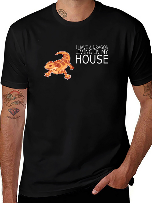 Dragon Lizard Pet Owner T-Shirt