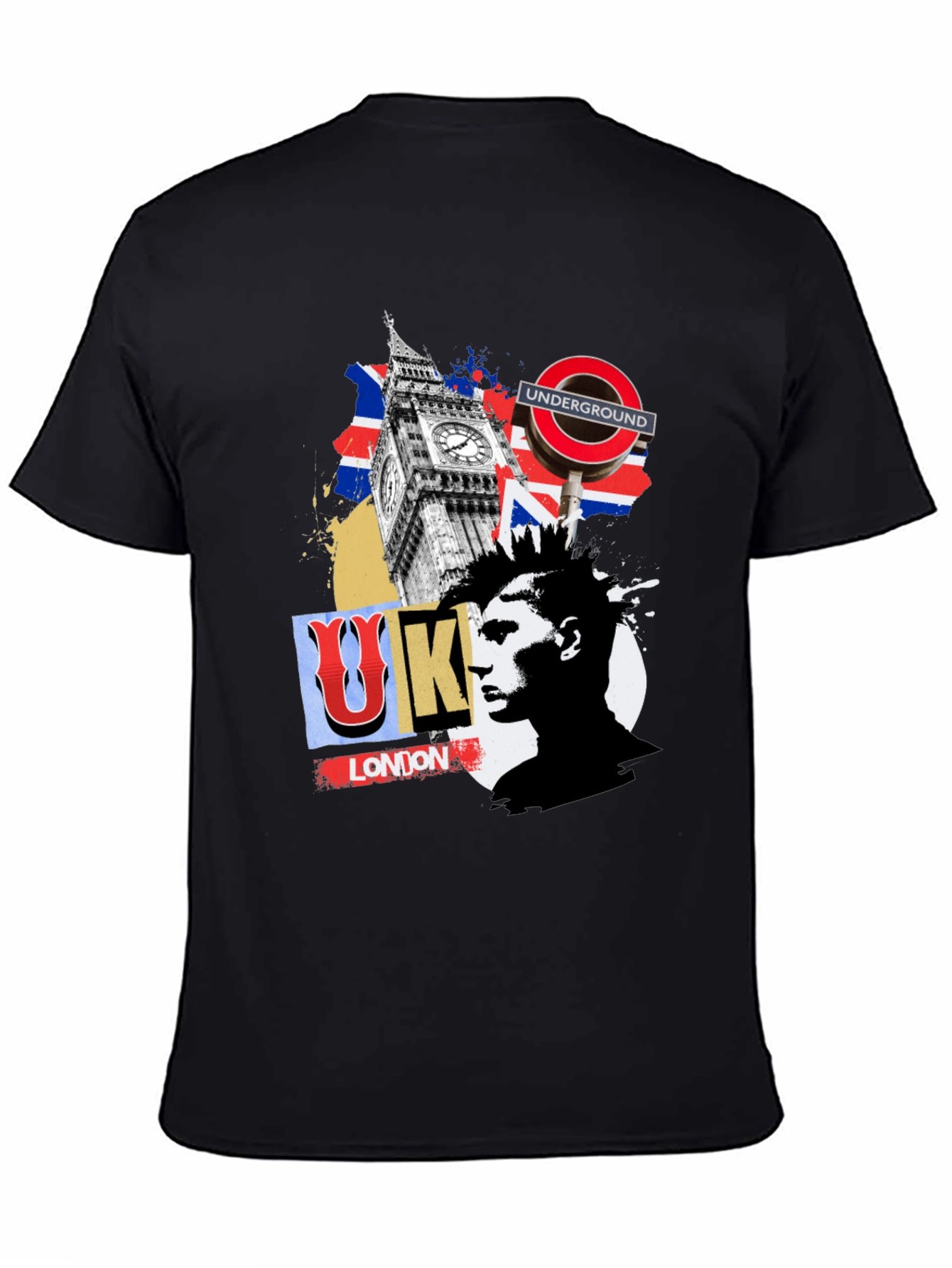 London Punk Graphic T-Shirt