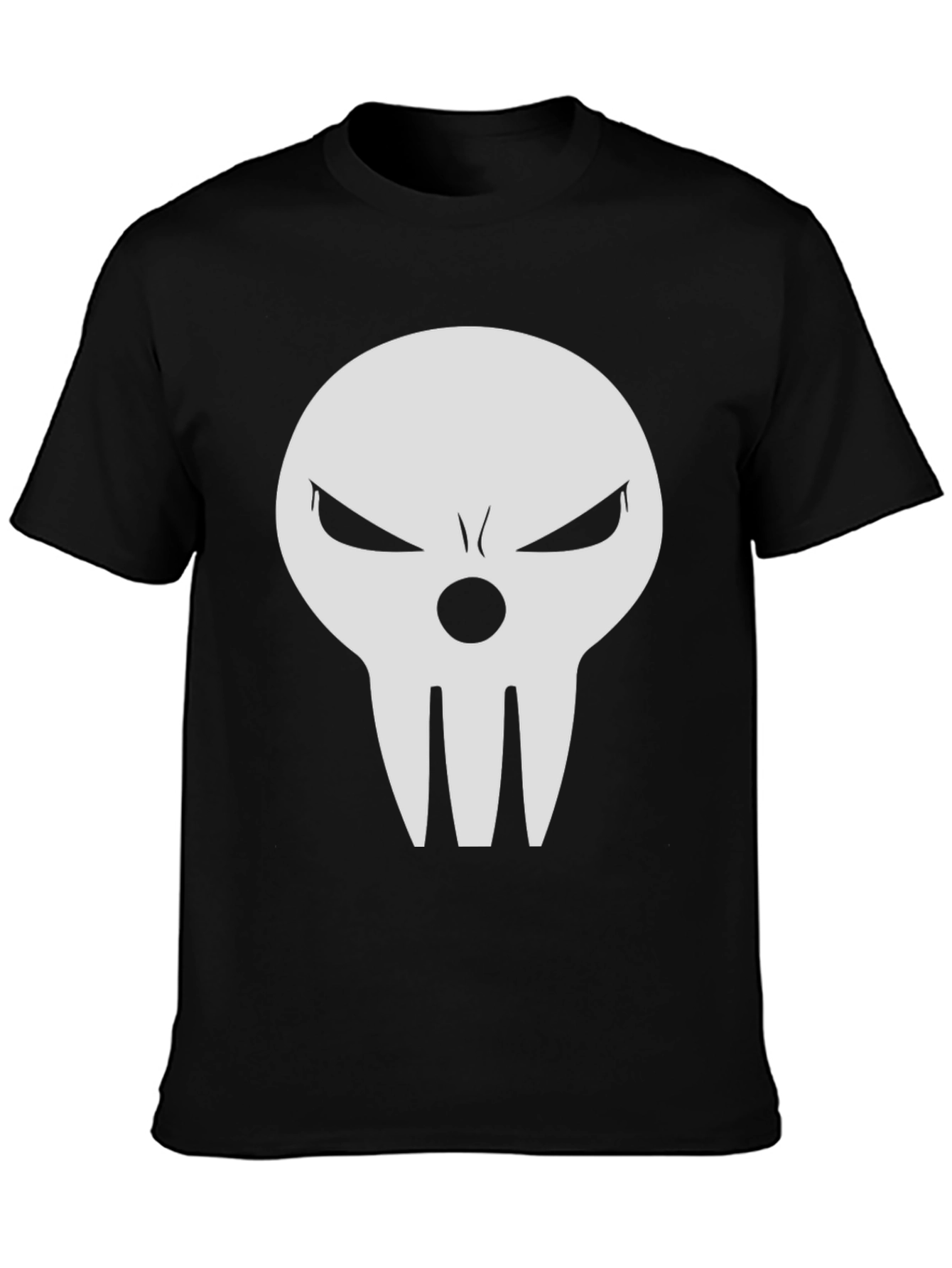 Skull Graphic Tee - Mens Black T-Shirt