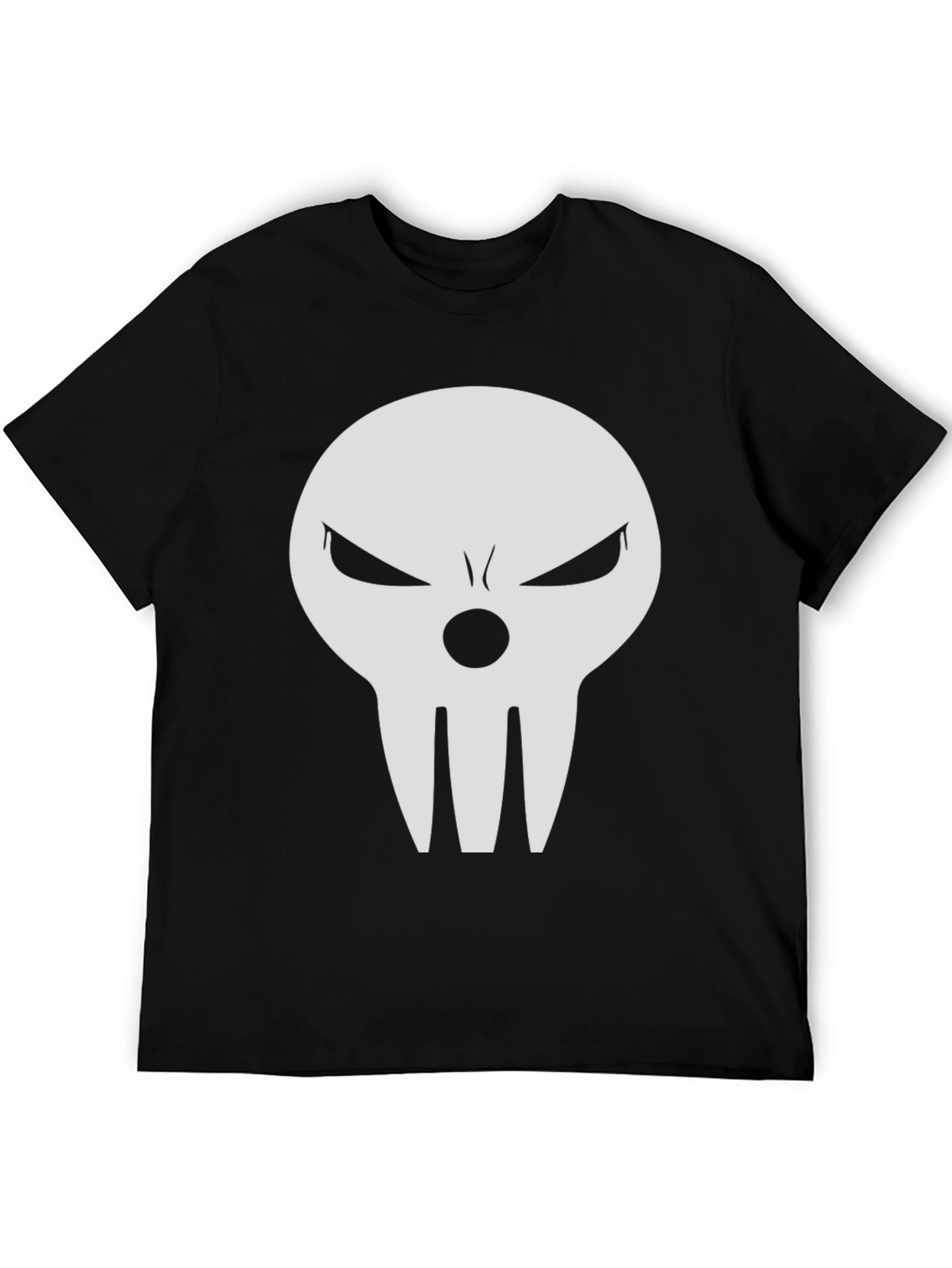 Skull Graphic Tee - Mens Black T-Shirt