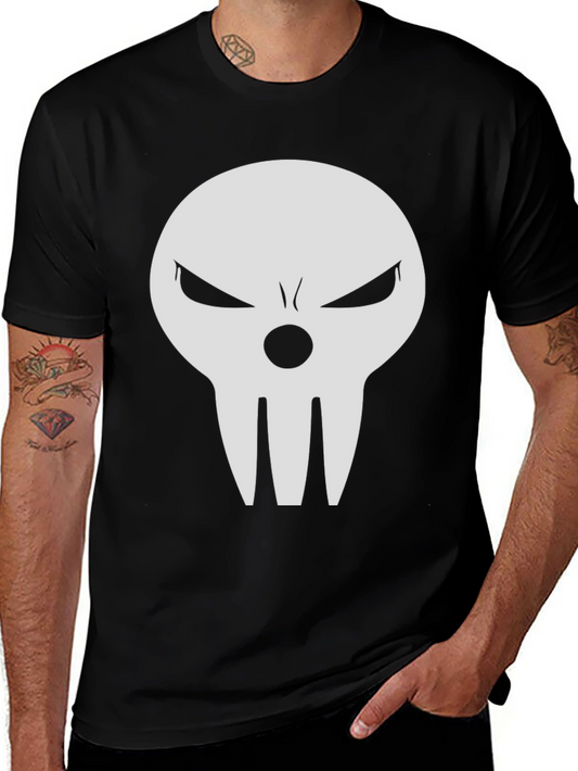 Skull Graphic Tee - Mens Black T-Shirt