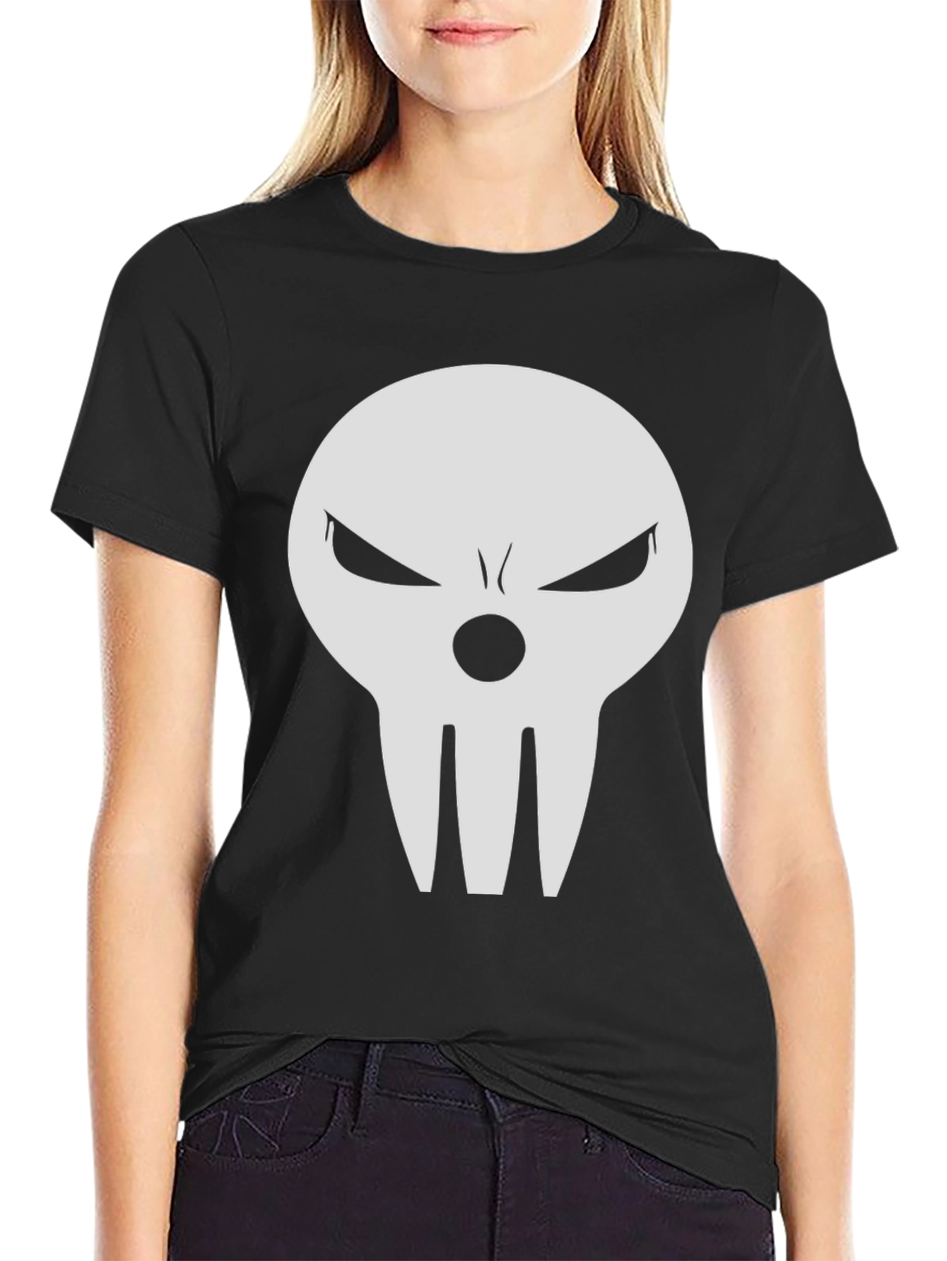 Skull Graphic Tee - Mens Black T-Shirt