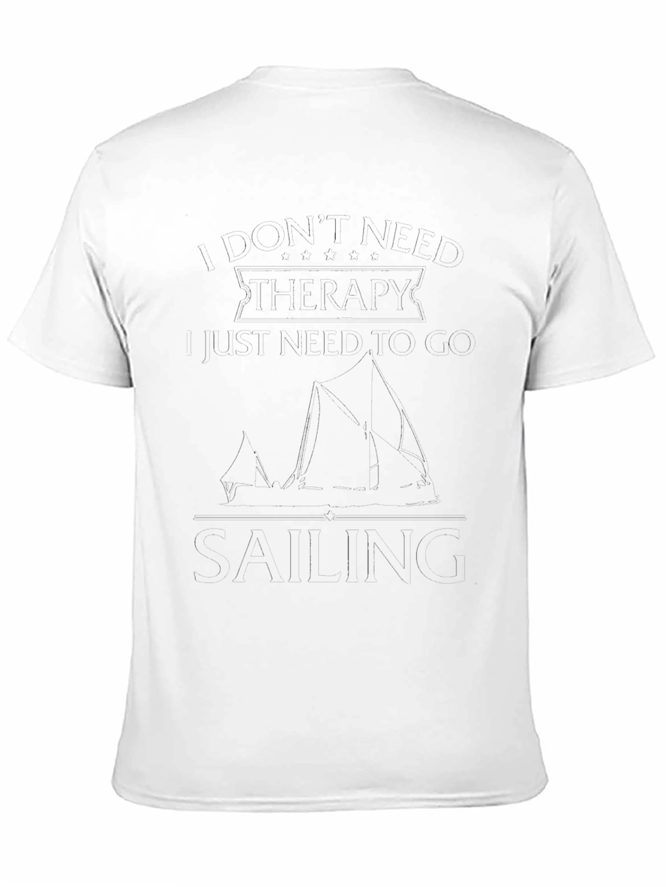 Sailing Therapy Graphic Tee