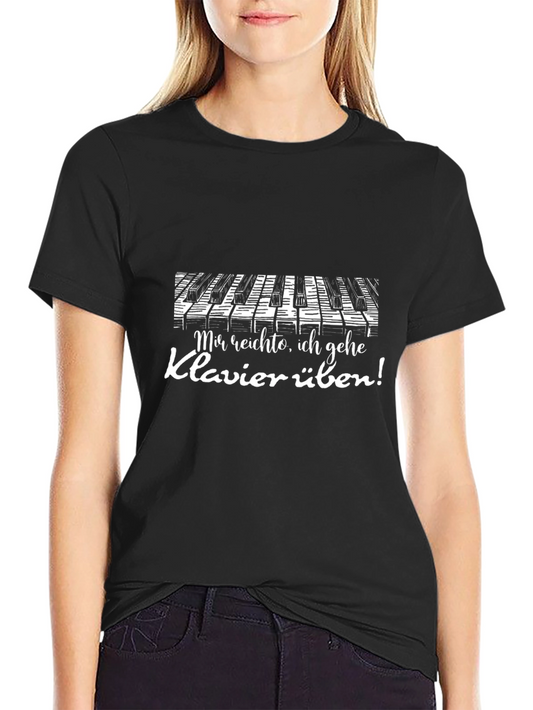 Klavier Üben Graphic T-Shirt