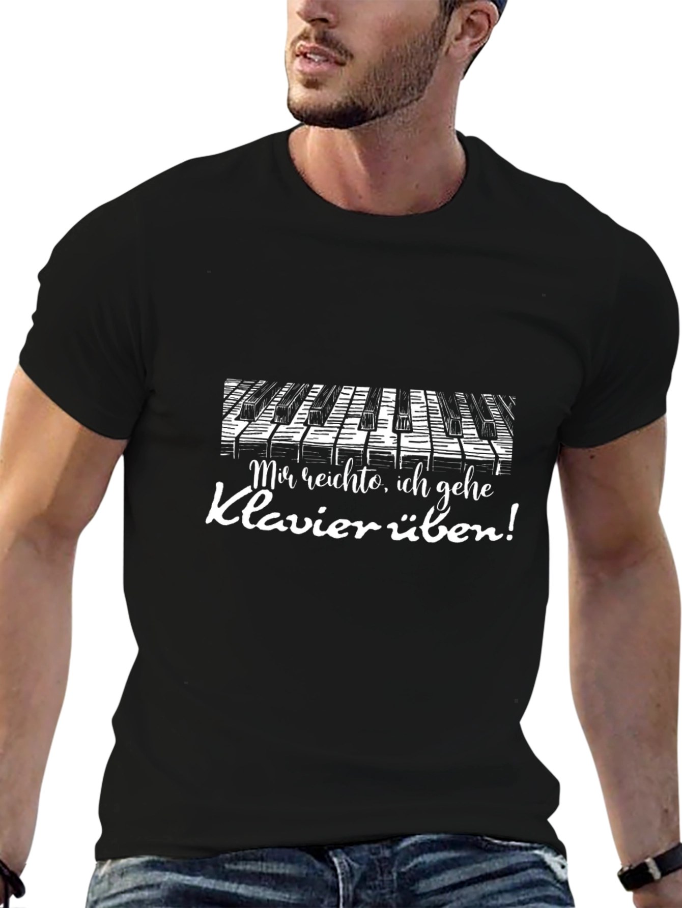 Klavier Üben Graphic T-Shirt