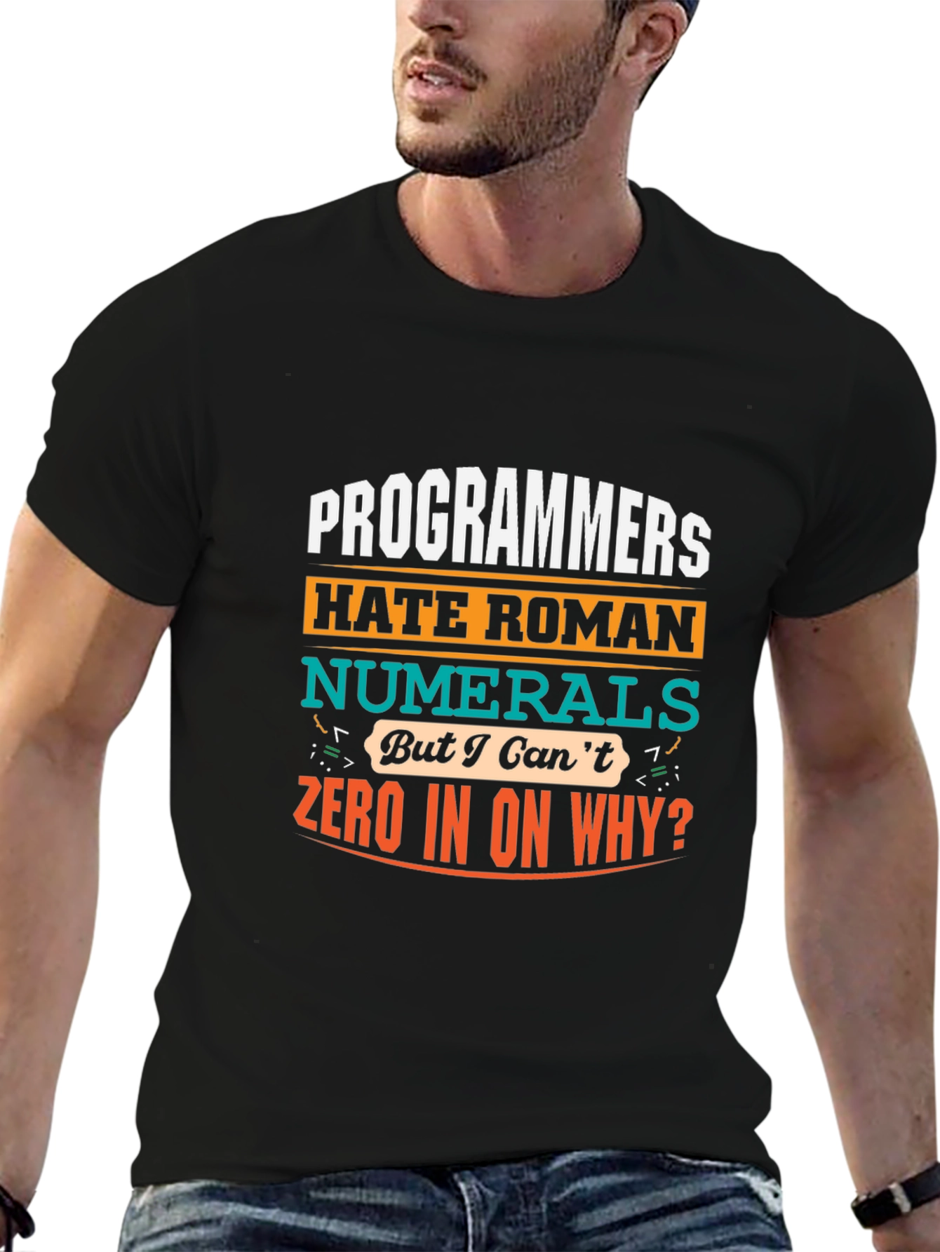 Programmers Hate Roman Numerals T-Shirt