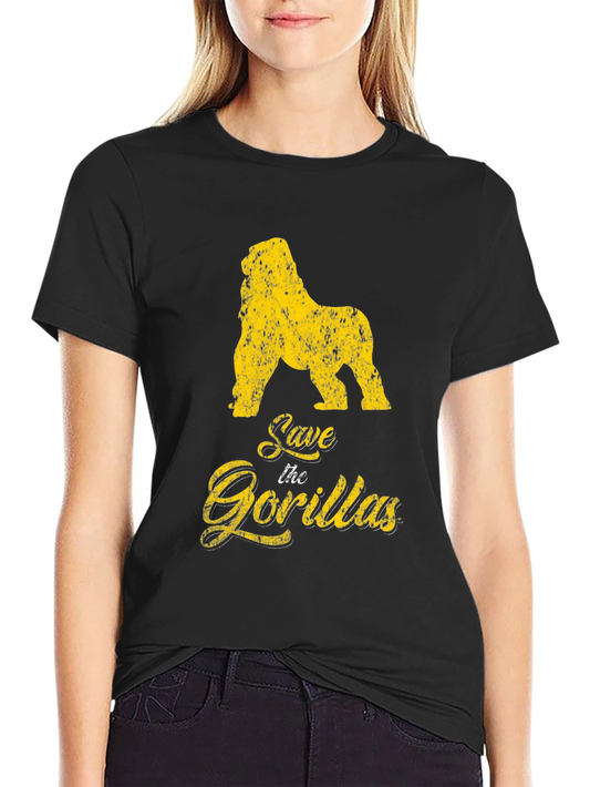 Save the Gorillas Graphic Tee
