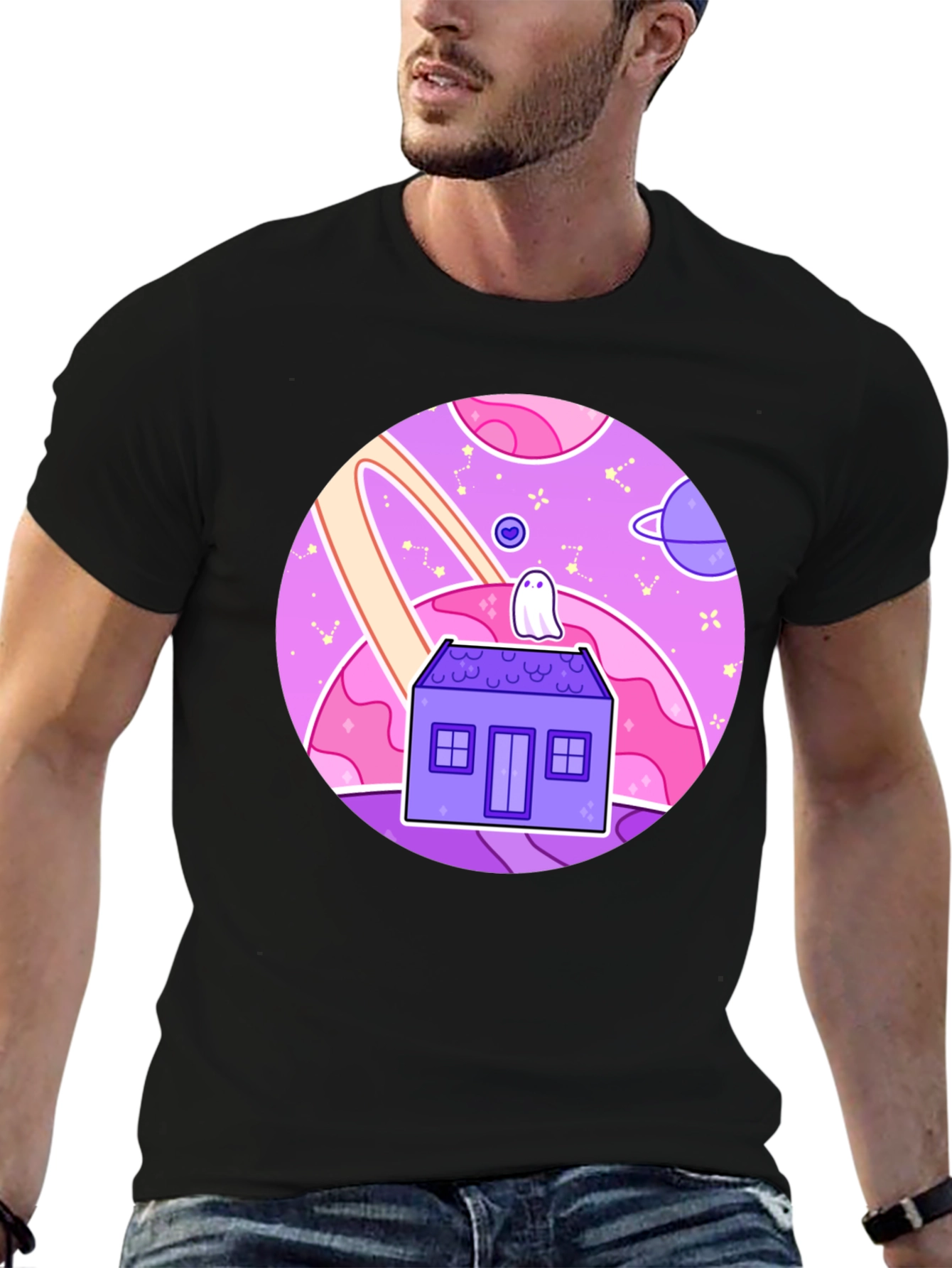 Ghost House Graphic Tee