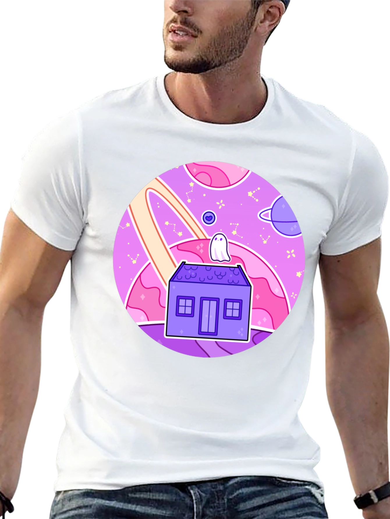 Ghost House Graphic Tee