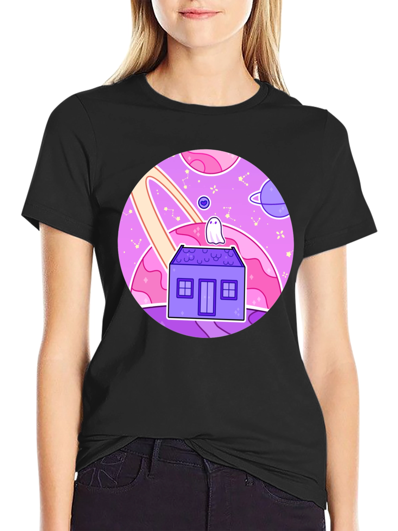 Ghost House Graphic Tee