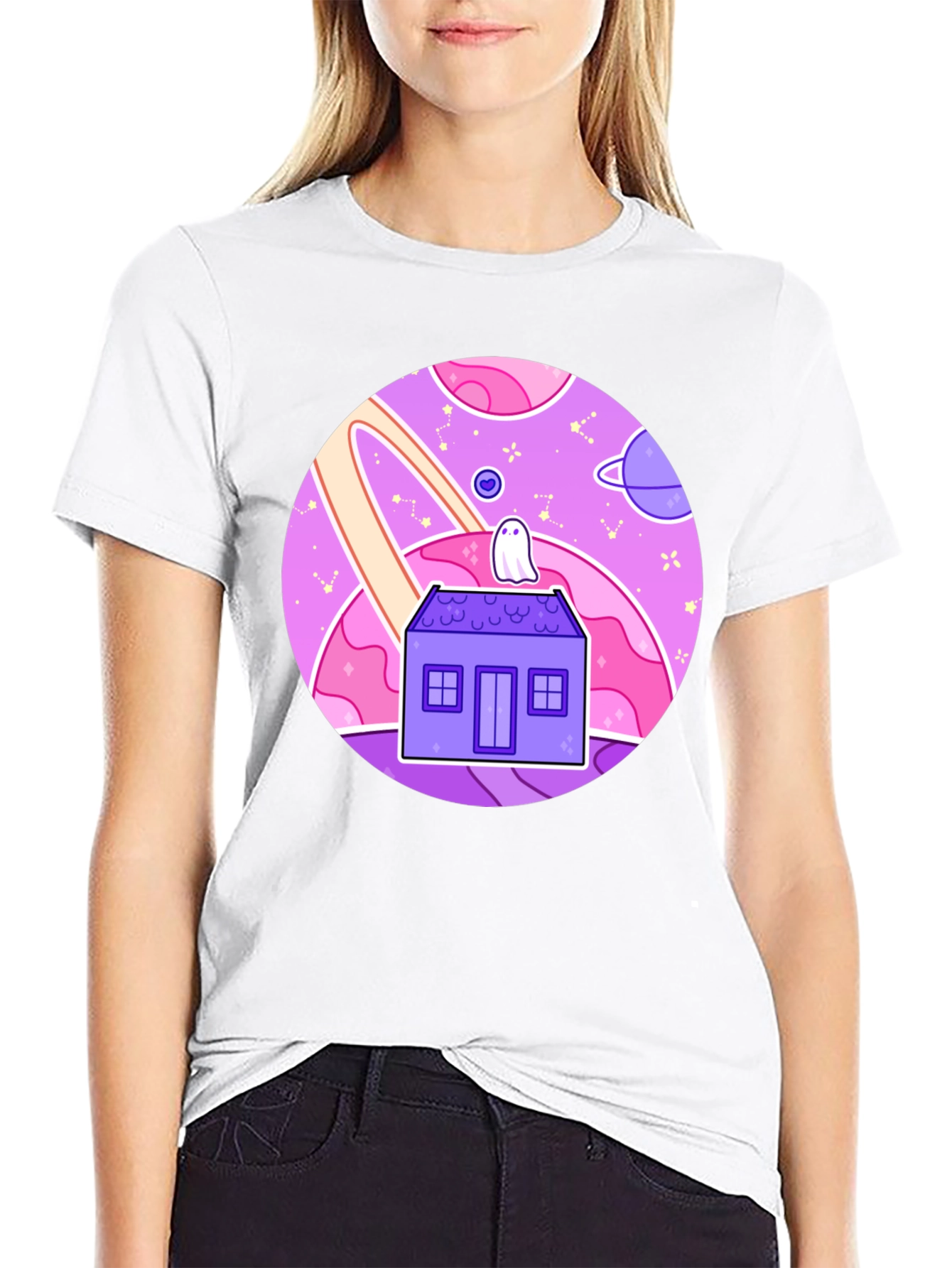 Ghost House Graphic Tee