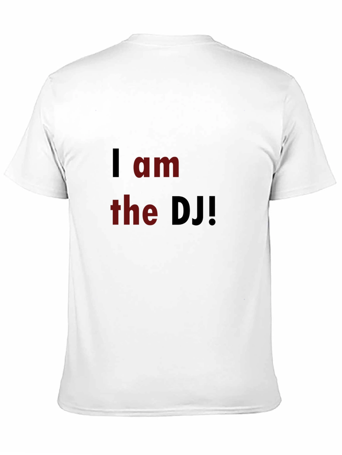 I am the DJ Black T-Shirt