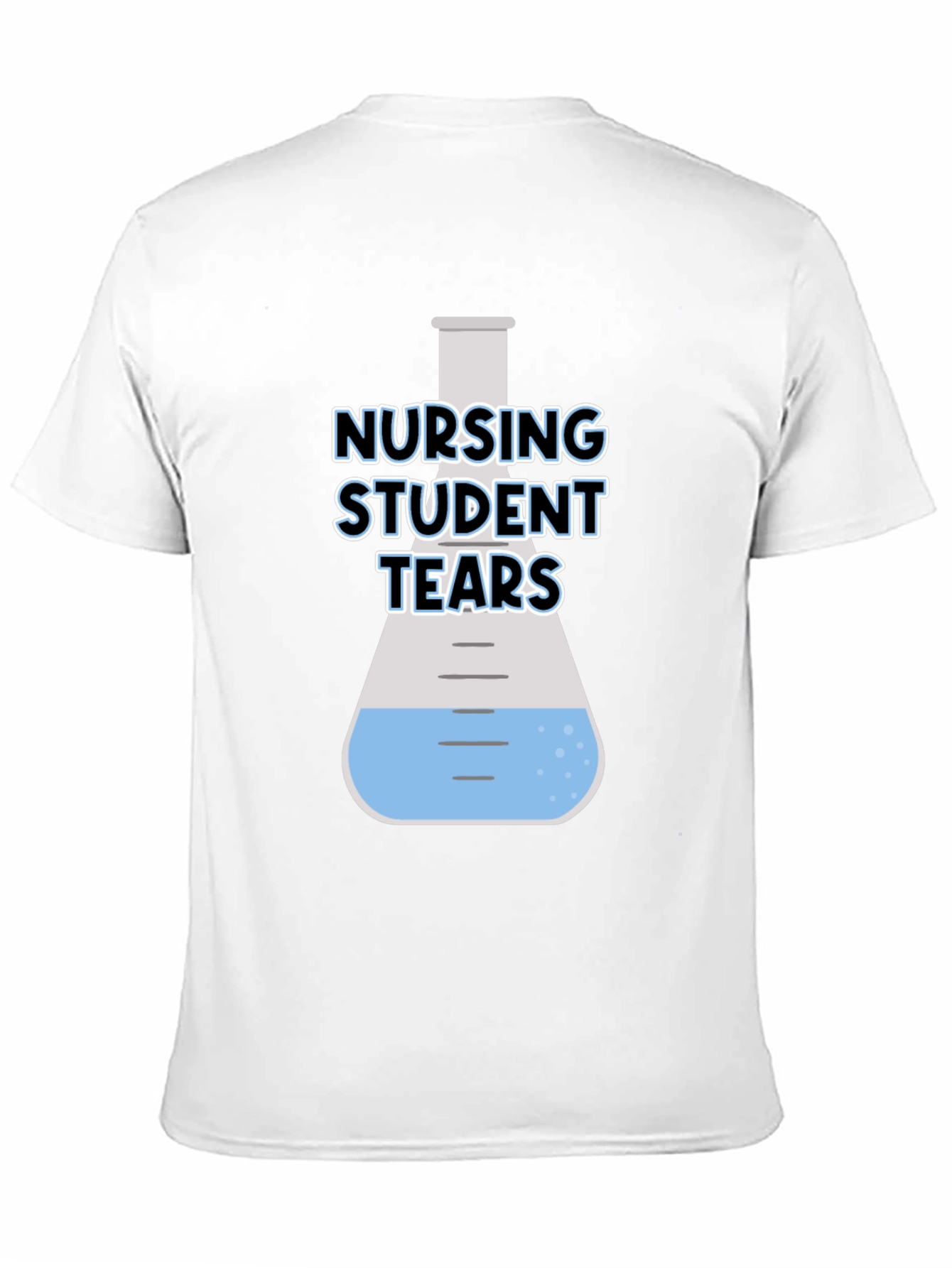 Nursing Student Tears Black T-Shirt