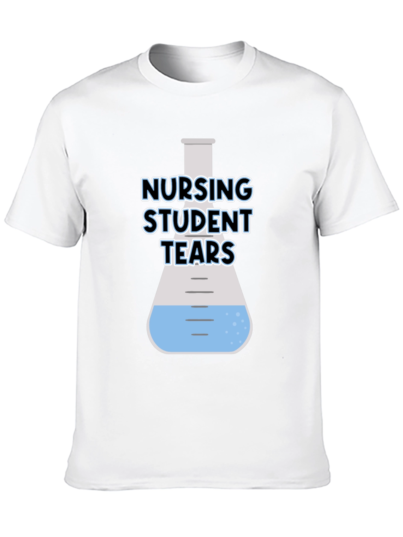 Nursing Student Tears Black T-Shirt