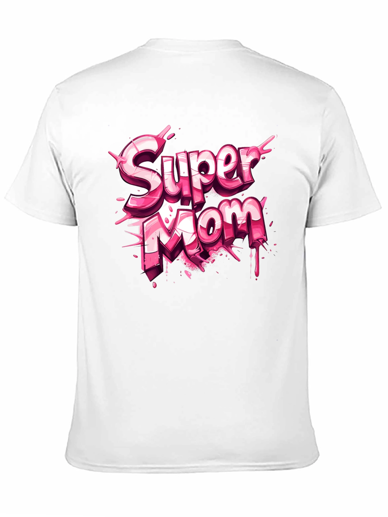 Super Mom Graphic T-Shirt - Mothers Day Gift