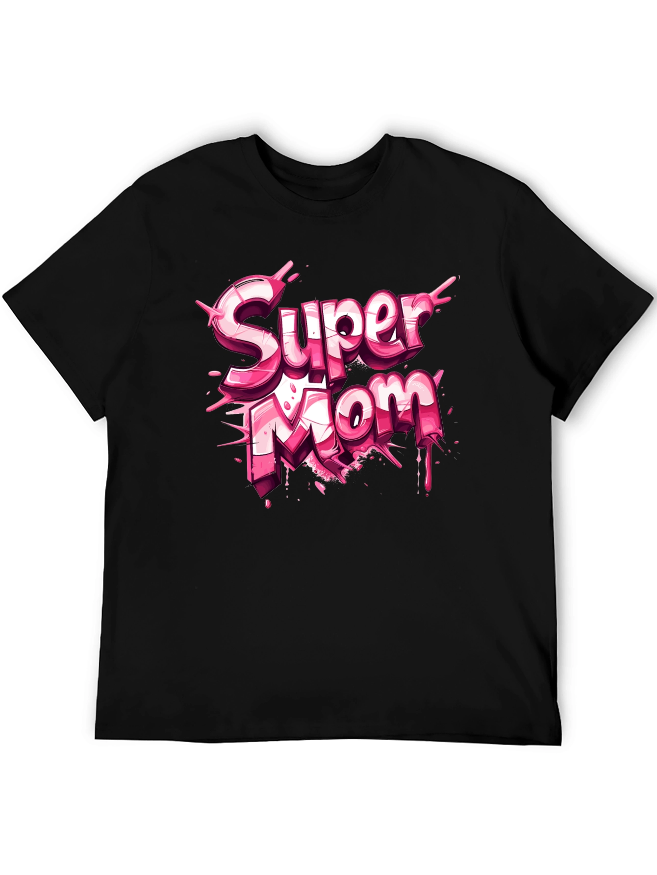 Super Mom Graphic T-Shirt - Mothers Day Gift