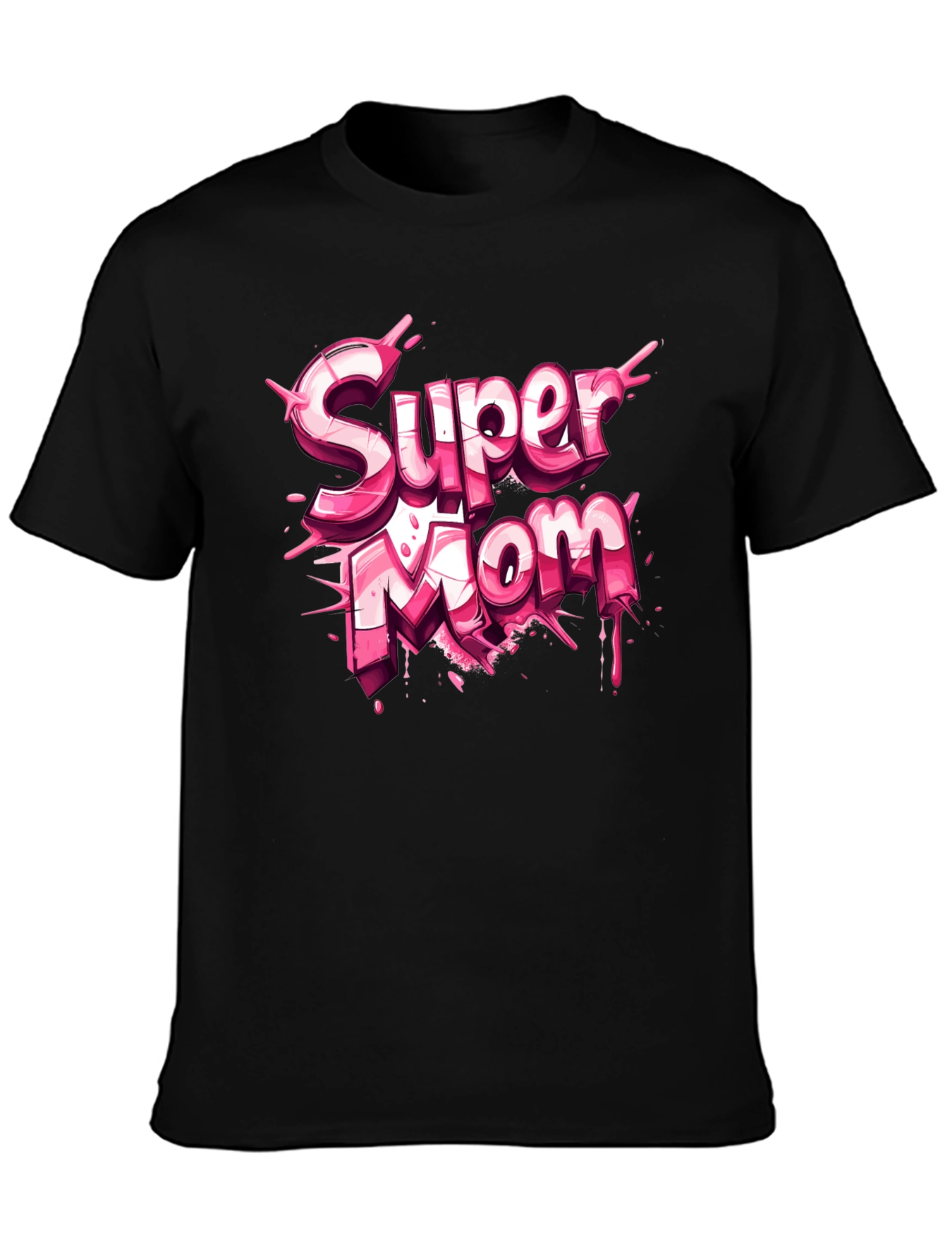 Super Mom Graphic T-Shirt - Mothers Day Gift