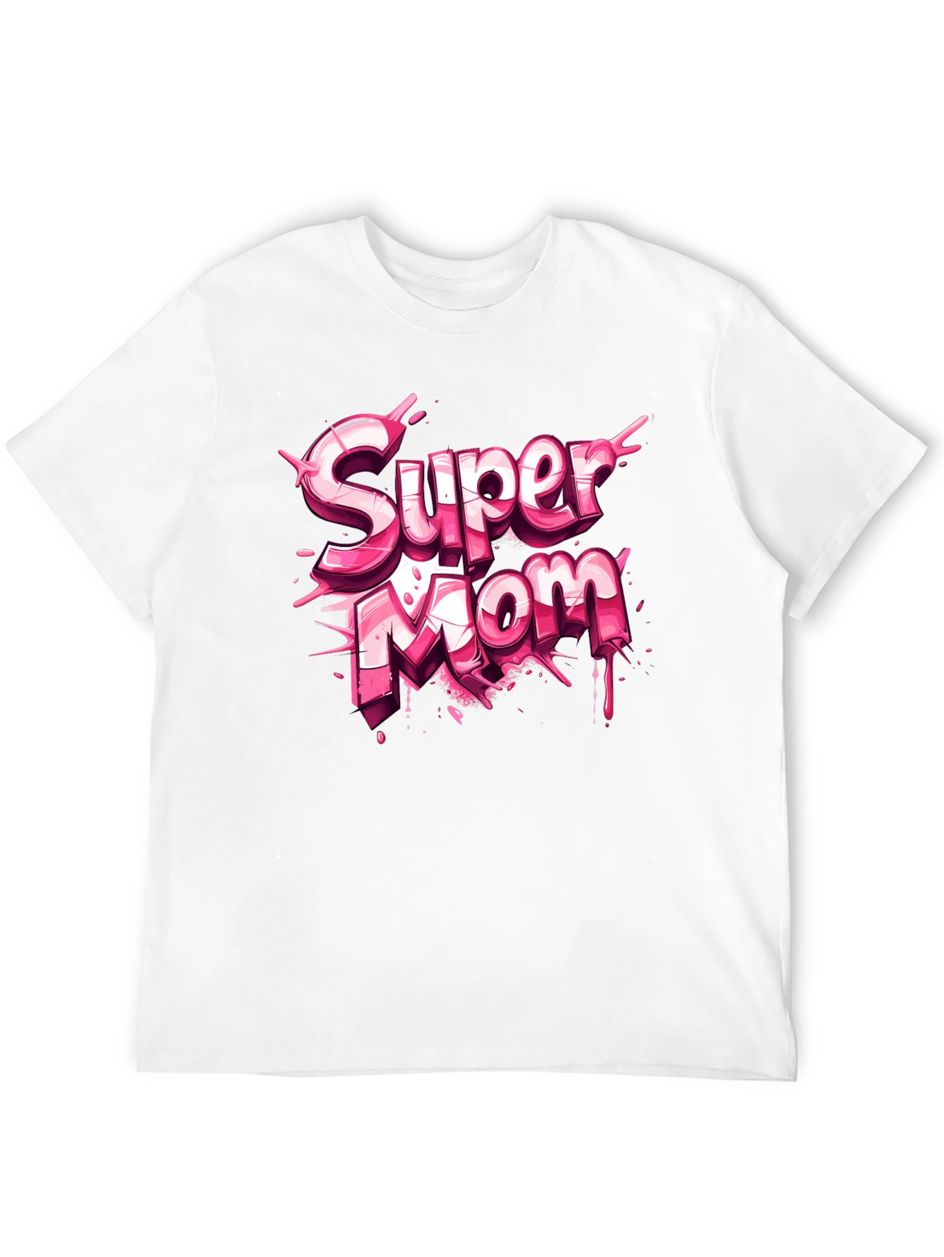 Super Mom Graphic T-Shirt - Mothers Day Gift