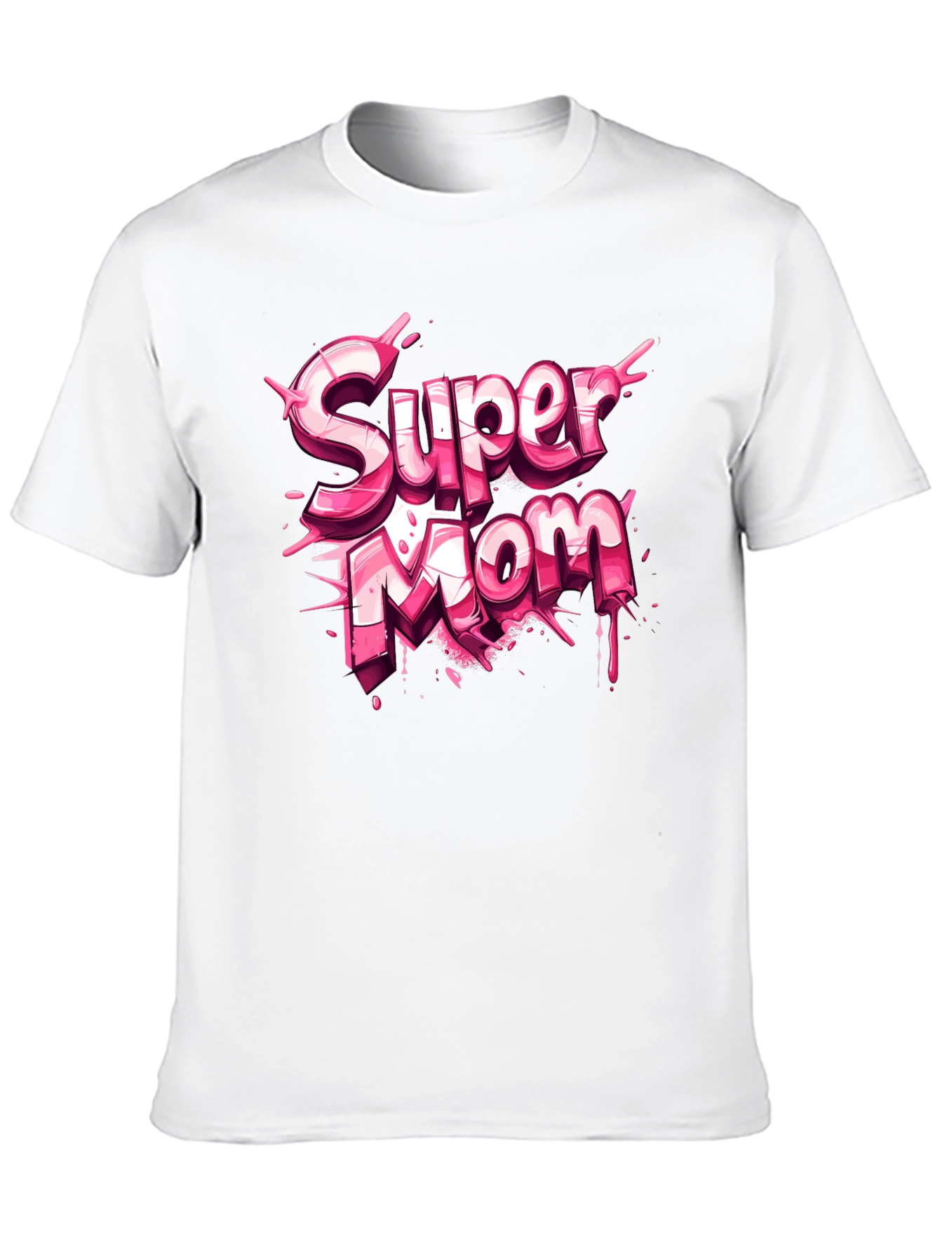 Super Mom Graphic T-Shirt - Mothers Day Gift