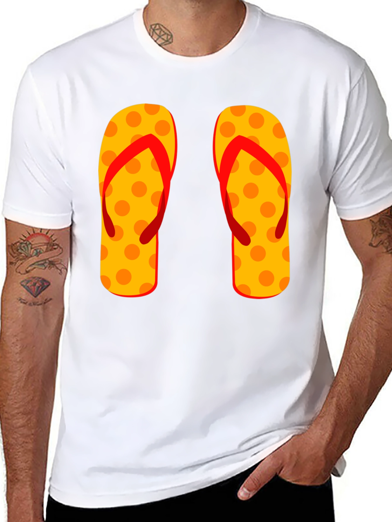 Flip Flop Graphic Tee - Summer Vibes T-Shirt