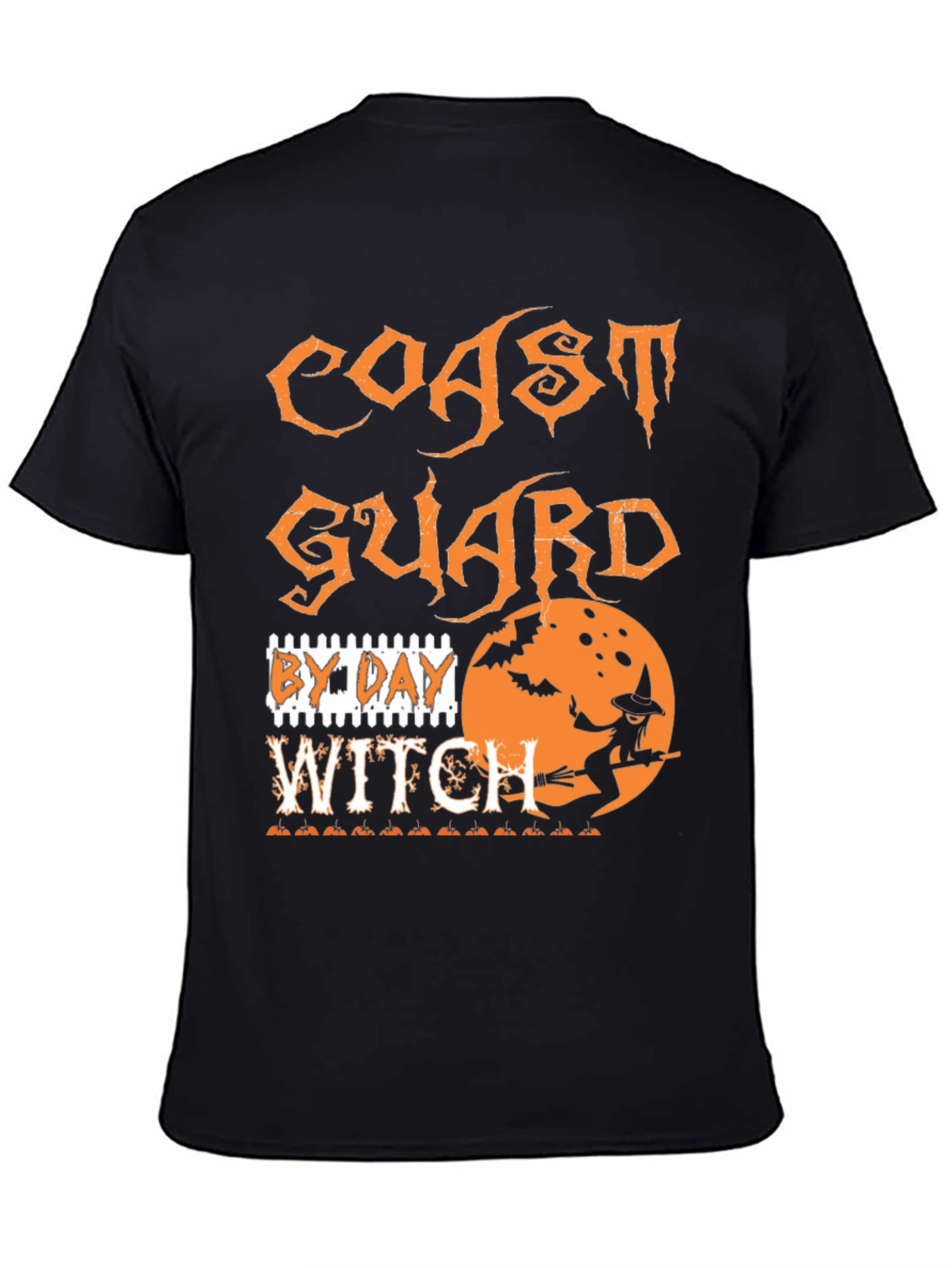 Coast Guard By Day Witch T-Shirt - Halloween Tee