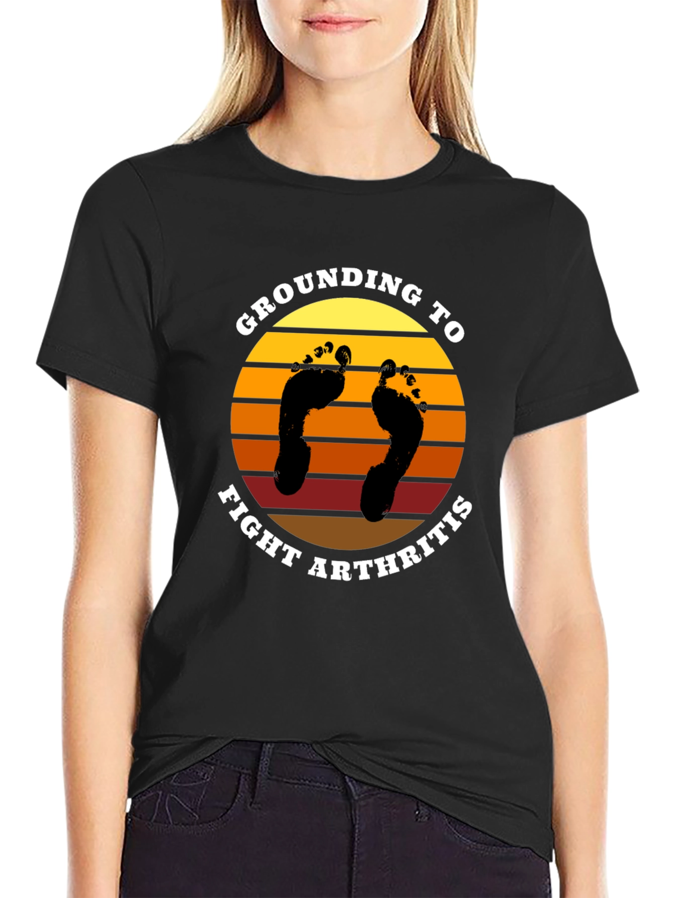 Grounding to Fight Arthritis Graphic T-Shirt