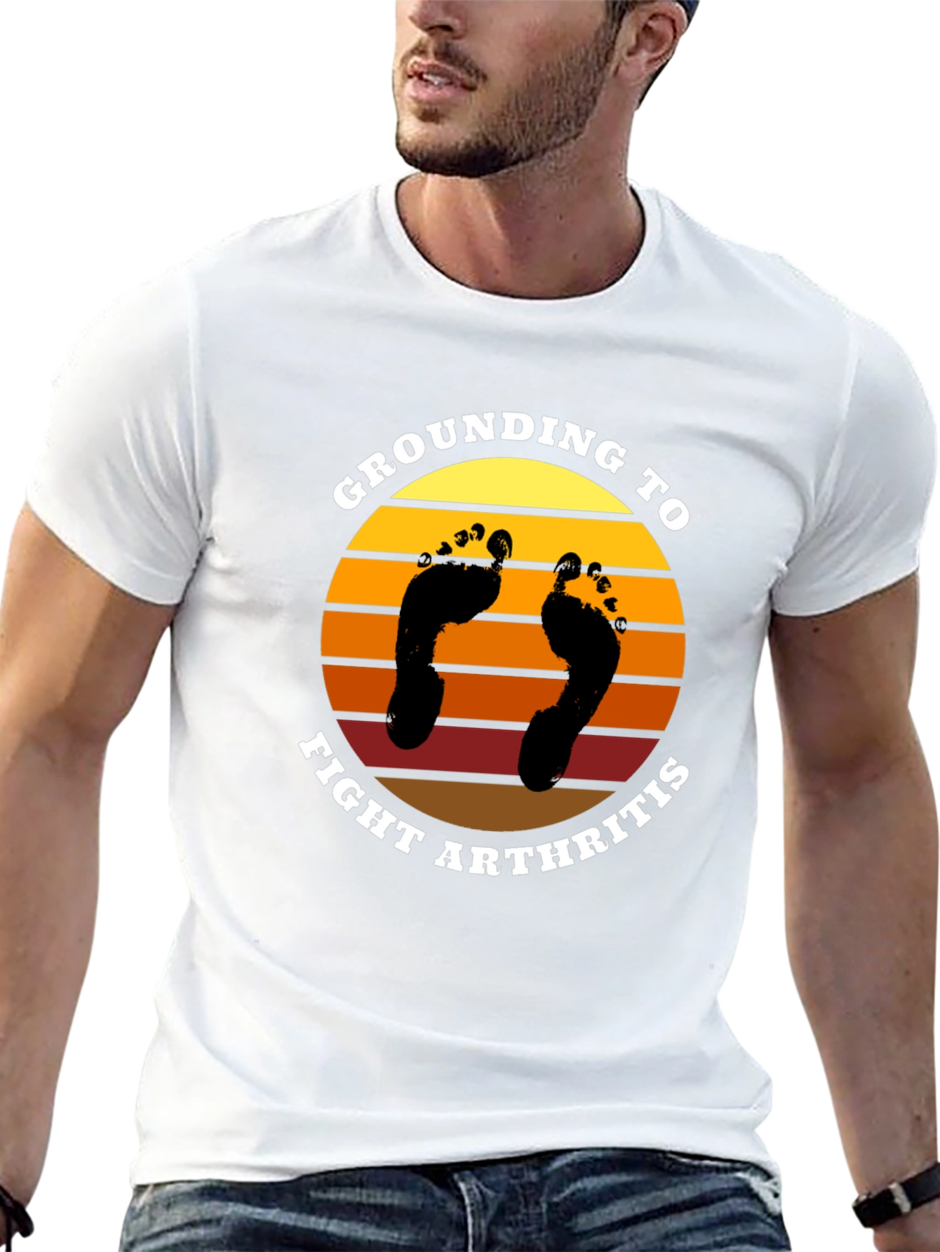 Grounding to Fight Arthritis Graphic T-Shirt