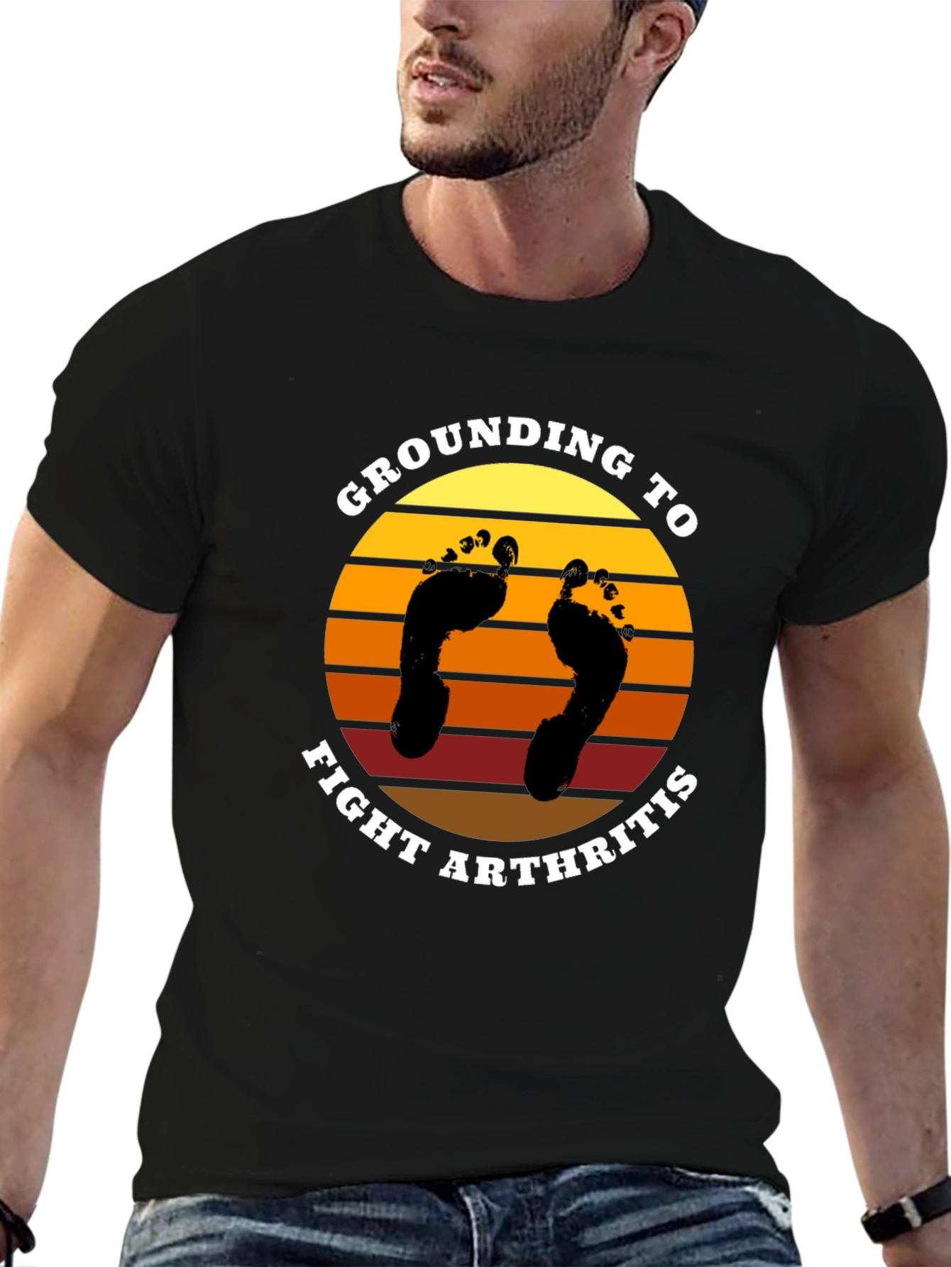 Grounding to Fight Arthritis Graphic T-Shirt