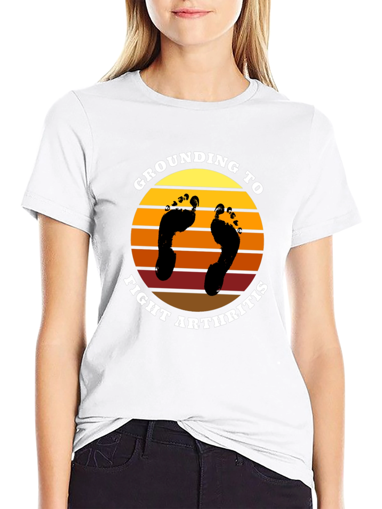 Grounding to Fight Arthritis Graphic T-Shirt