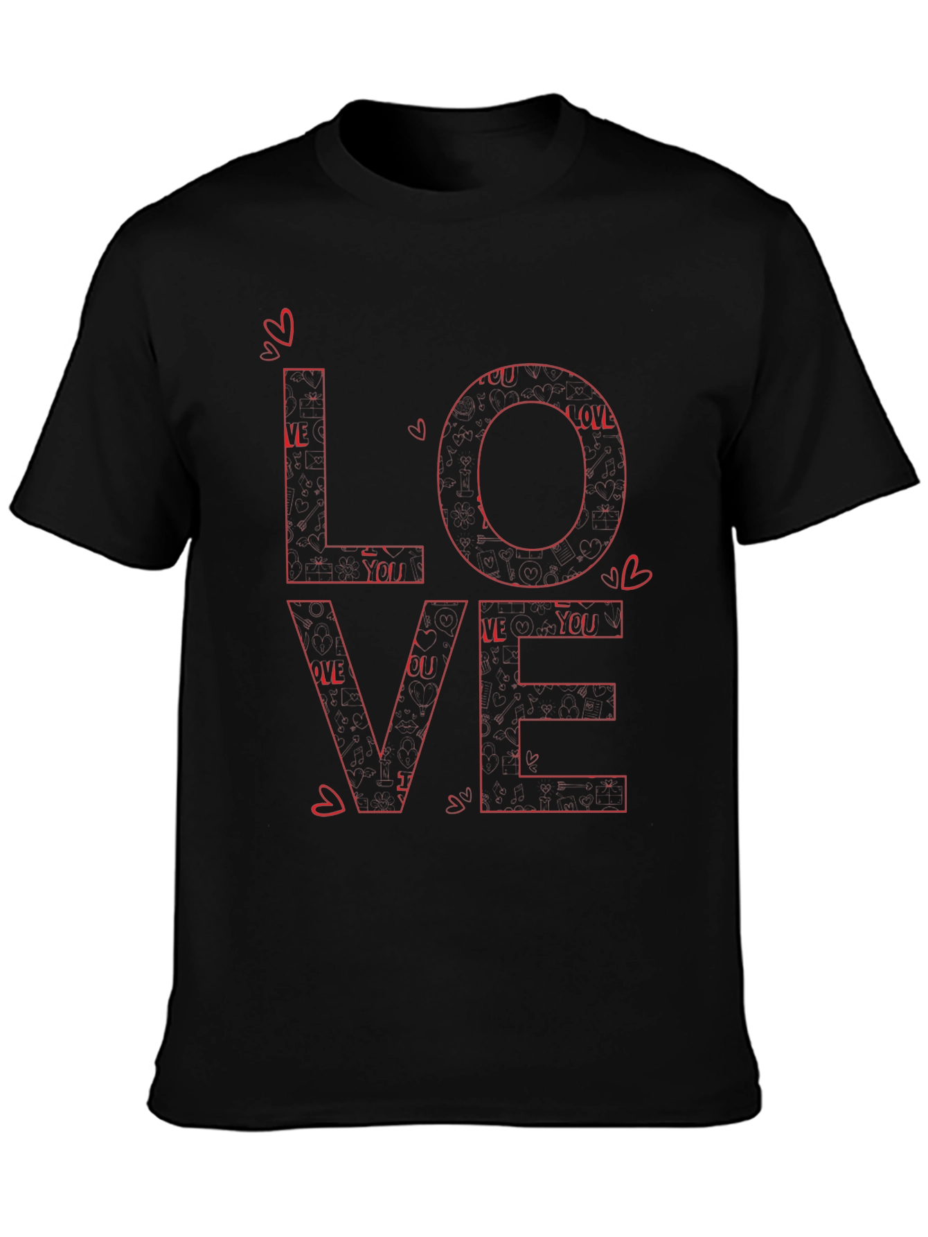 LOVE Graphic T-Shirt - Black