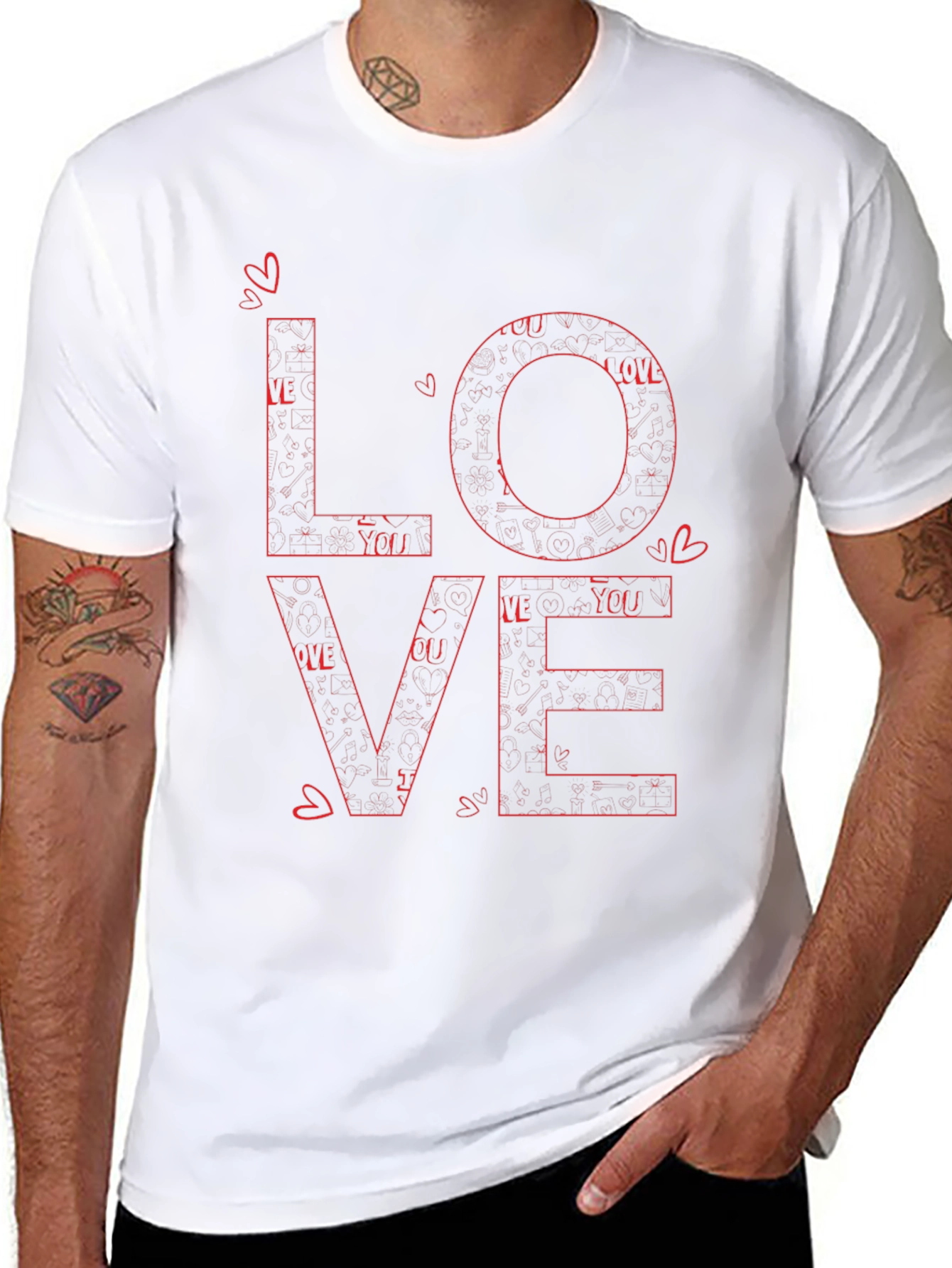 LOVE Graphic T-Shirt - Black