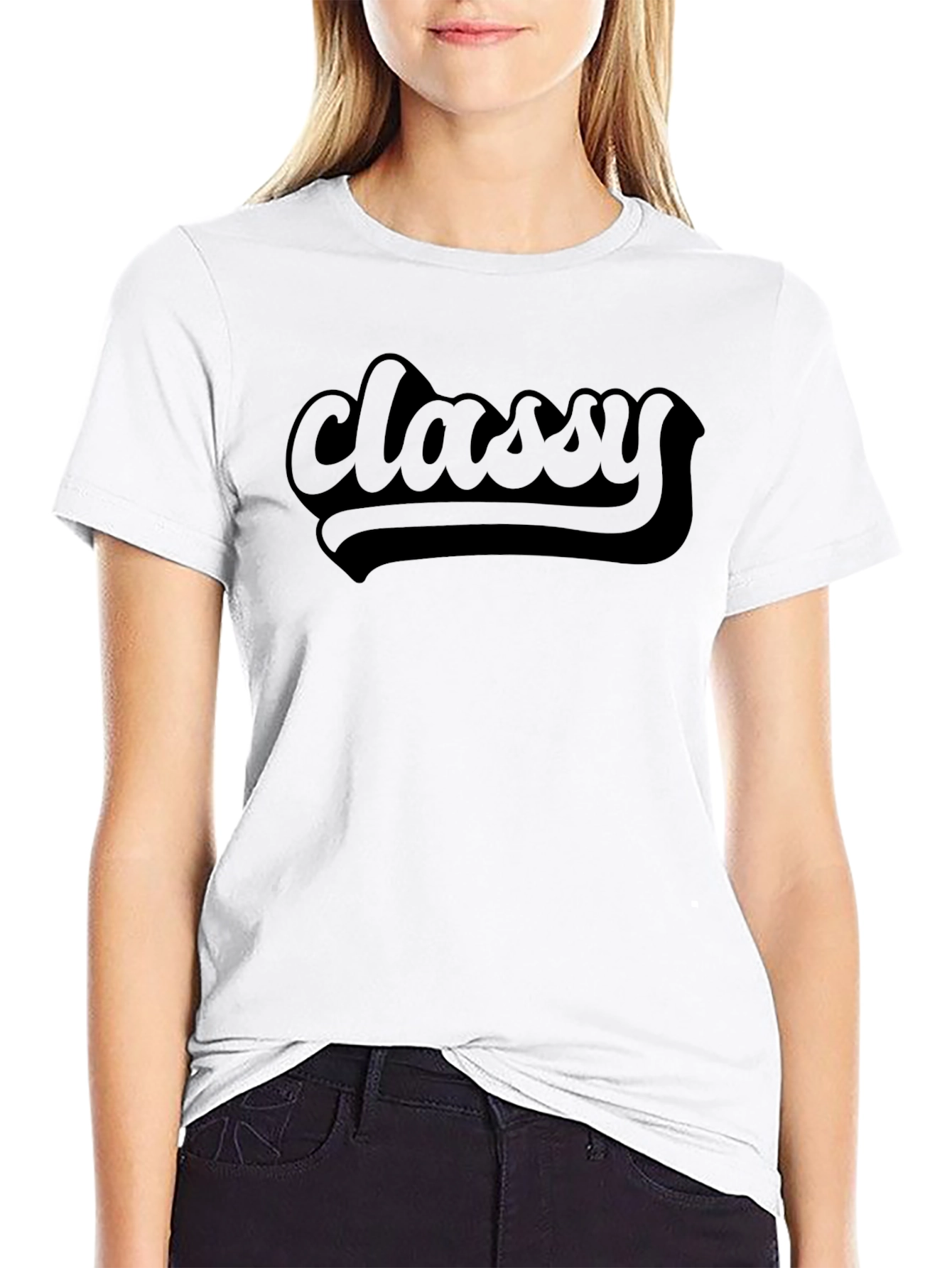 Classy Graphic T-Shirt - Bold Statement Tee