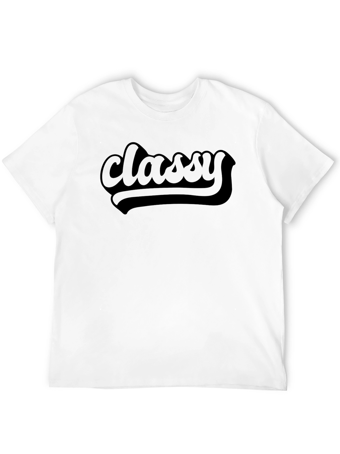 Classy Graphic T-Shirt - Bold Statement Tee