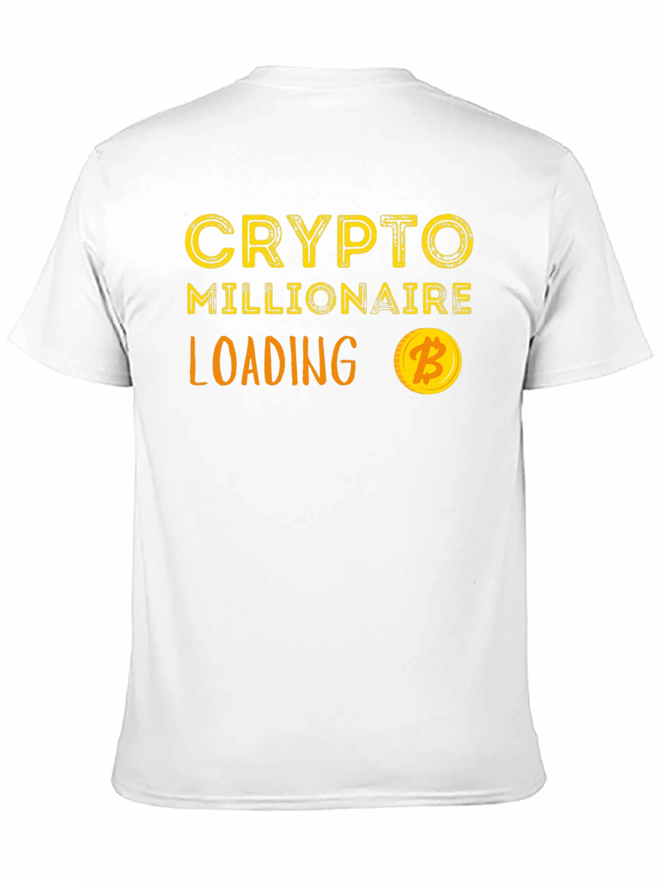 Crypto Millionaire Loading Black T-Shirt