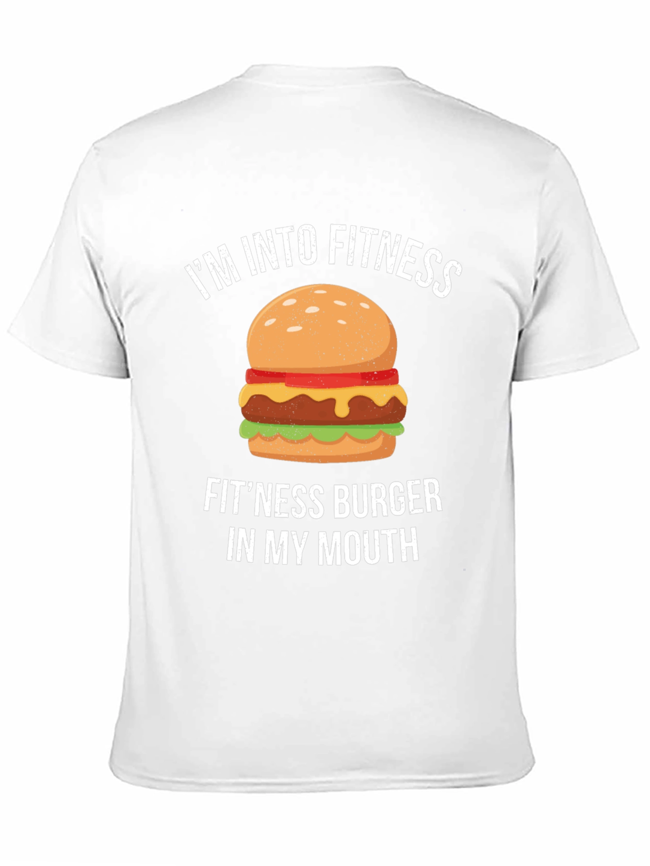 Fitness Burger Graphic T-Shirt