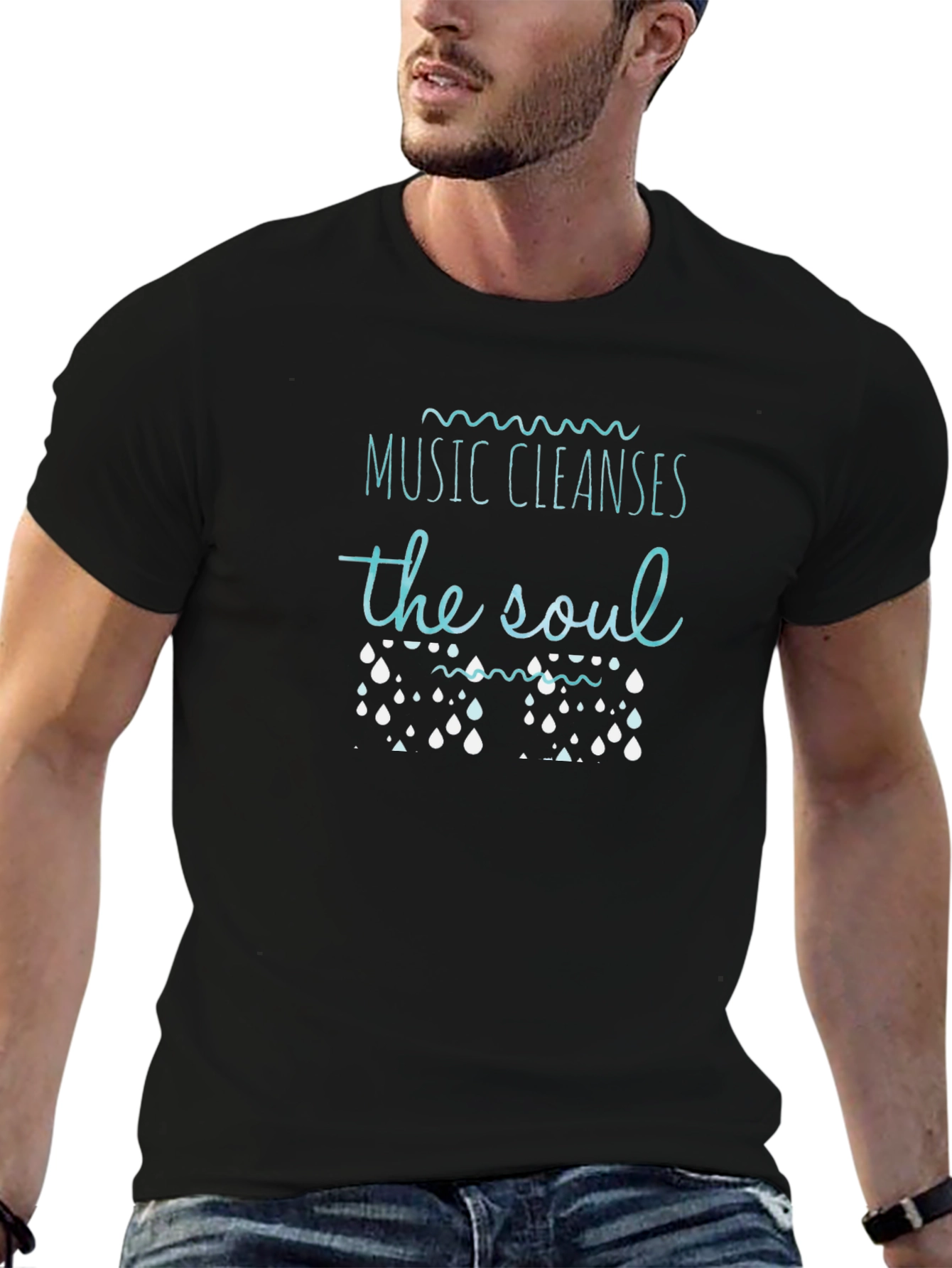 Music Cleanses the Soul Graphic Tee
