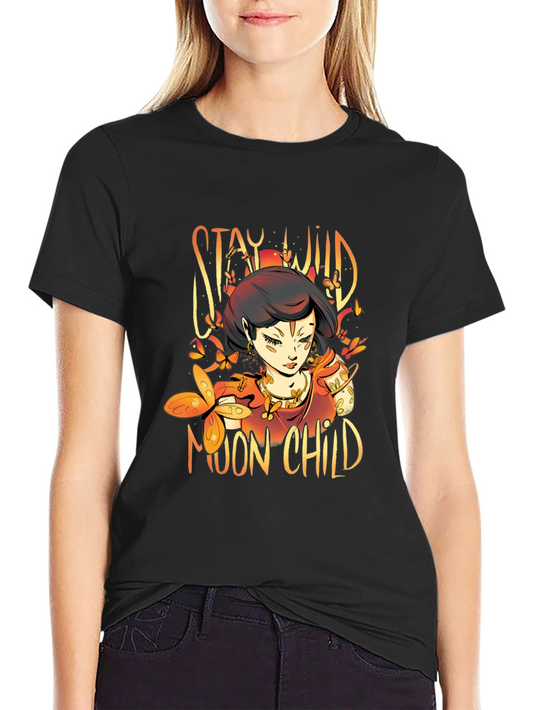 Stay Wild Moon Child Graphic T-Shirt