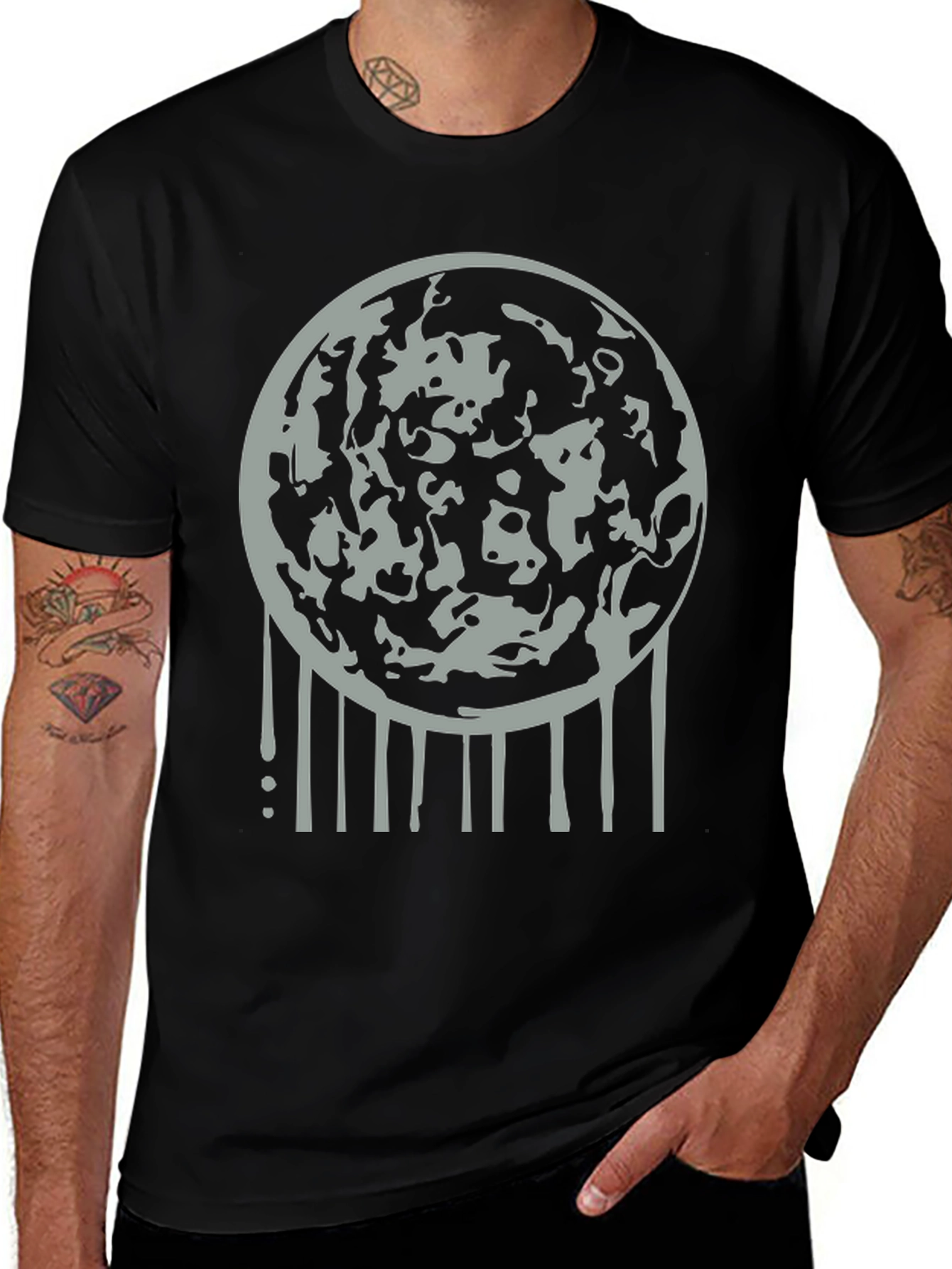 Lunar Drip Graphic Tee