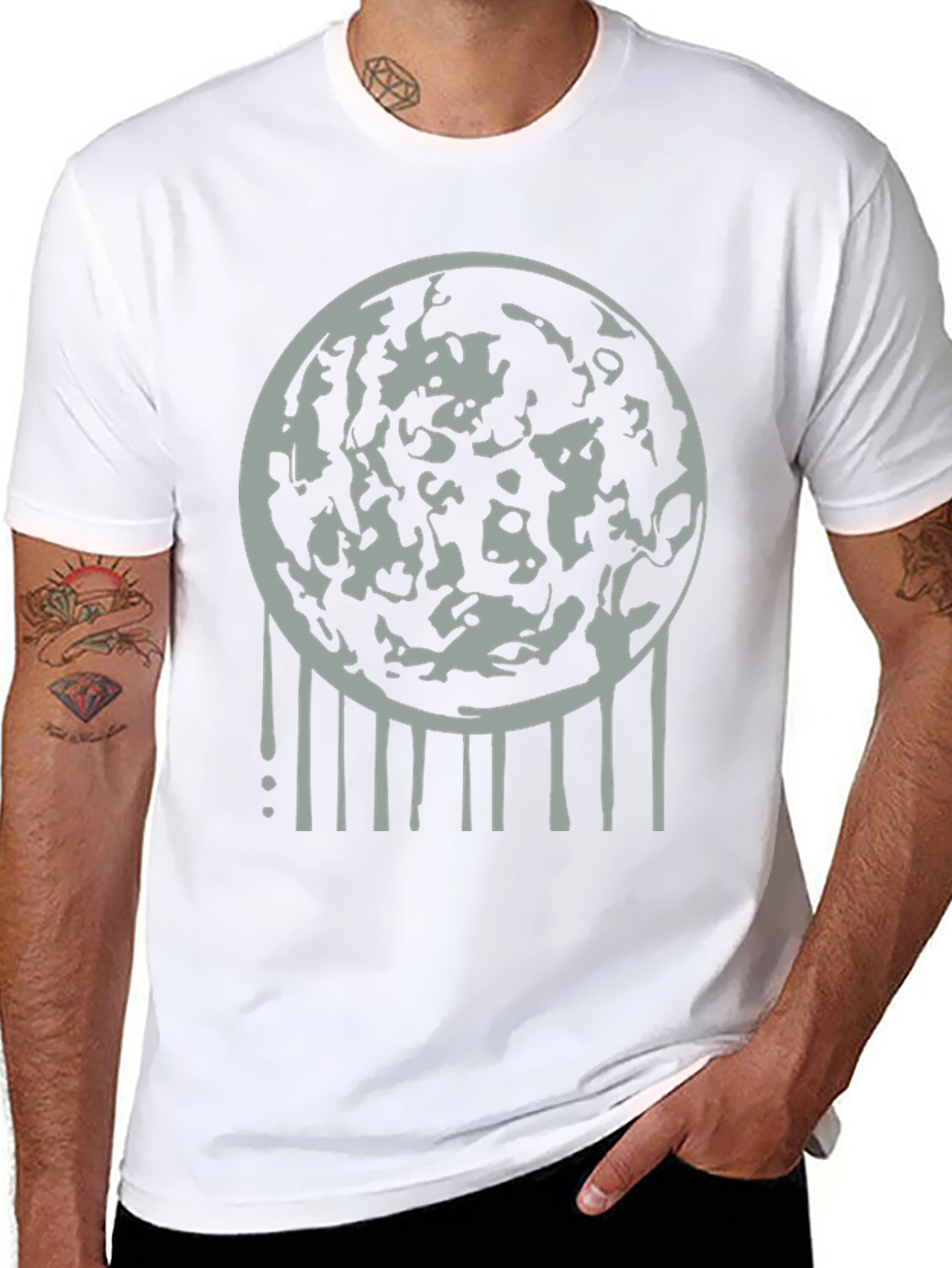 Lunar Drip Graphic Tee