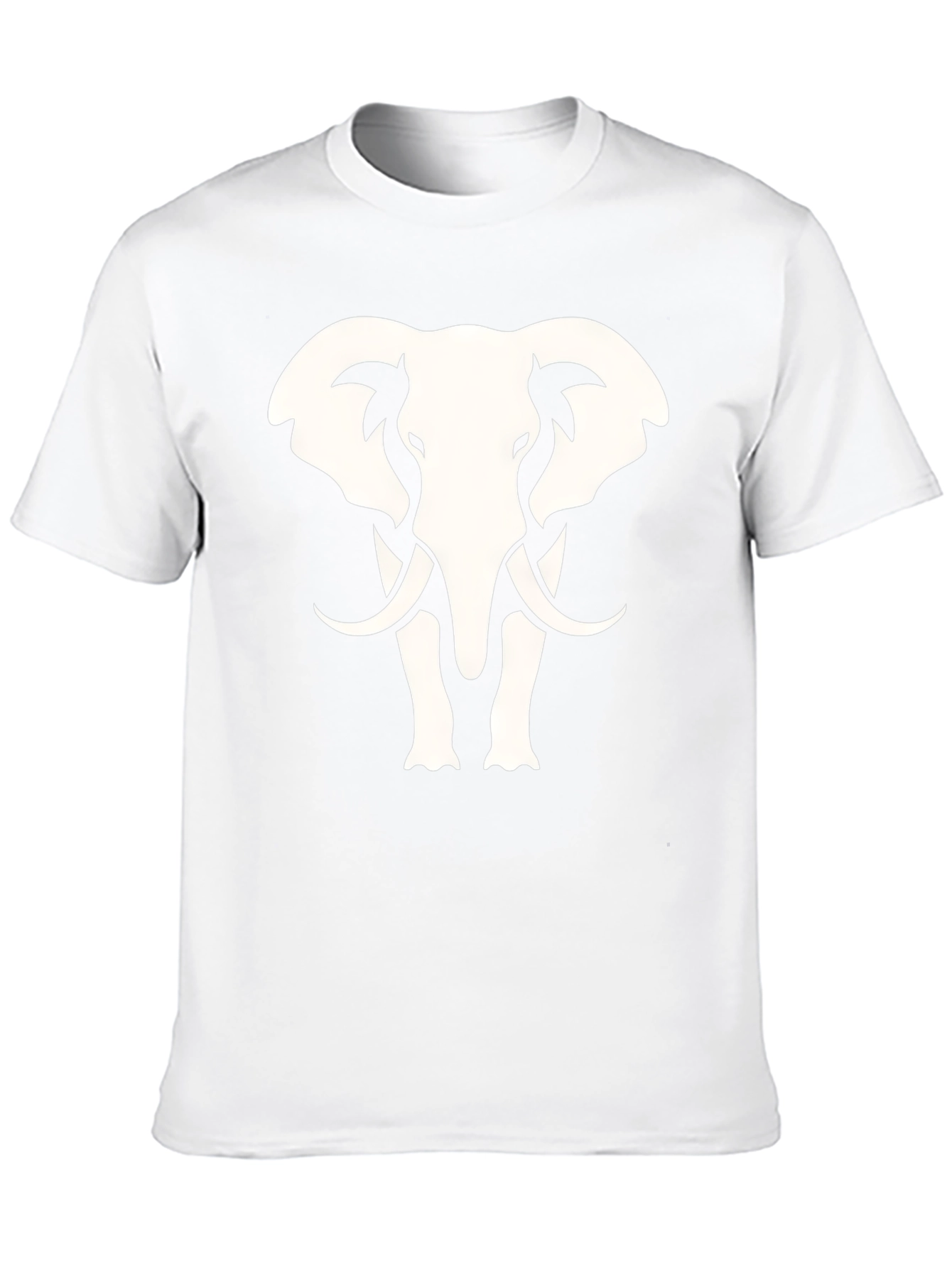 Elephant Graphic Print Tee - Stylish Unisex T-Shirt